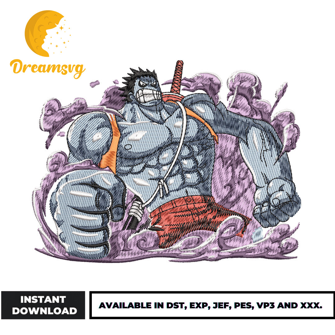 nightmare luffy vs gear 4 Nightmare Luffy embroidery design – DreamSVG Store