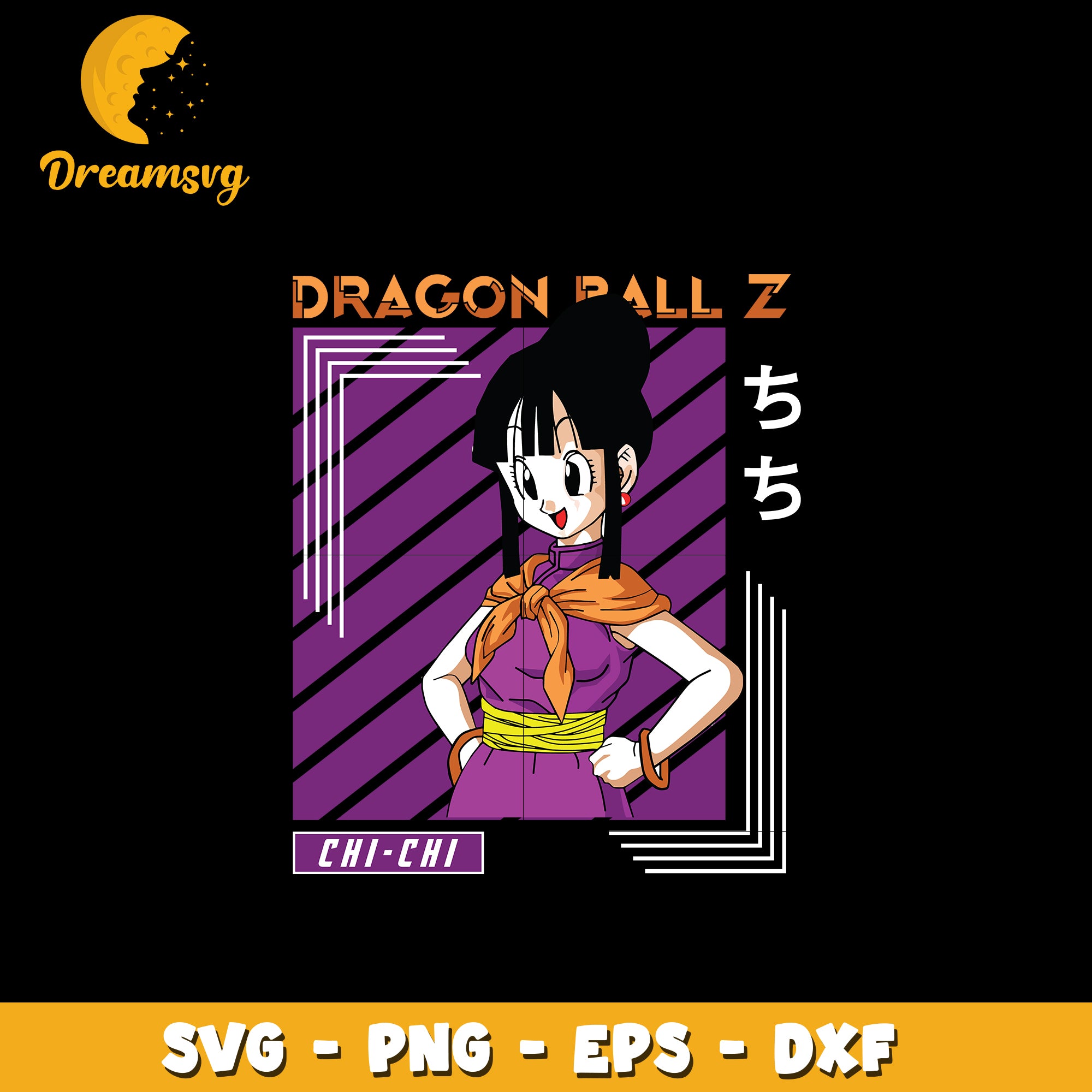 Chi-Chi Svg, Anime Svg, Dragon Ball Svg – DreamSVG Store