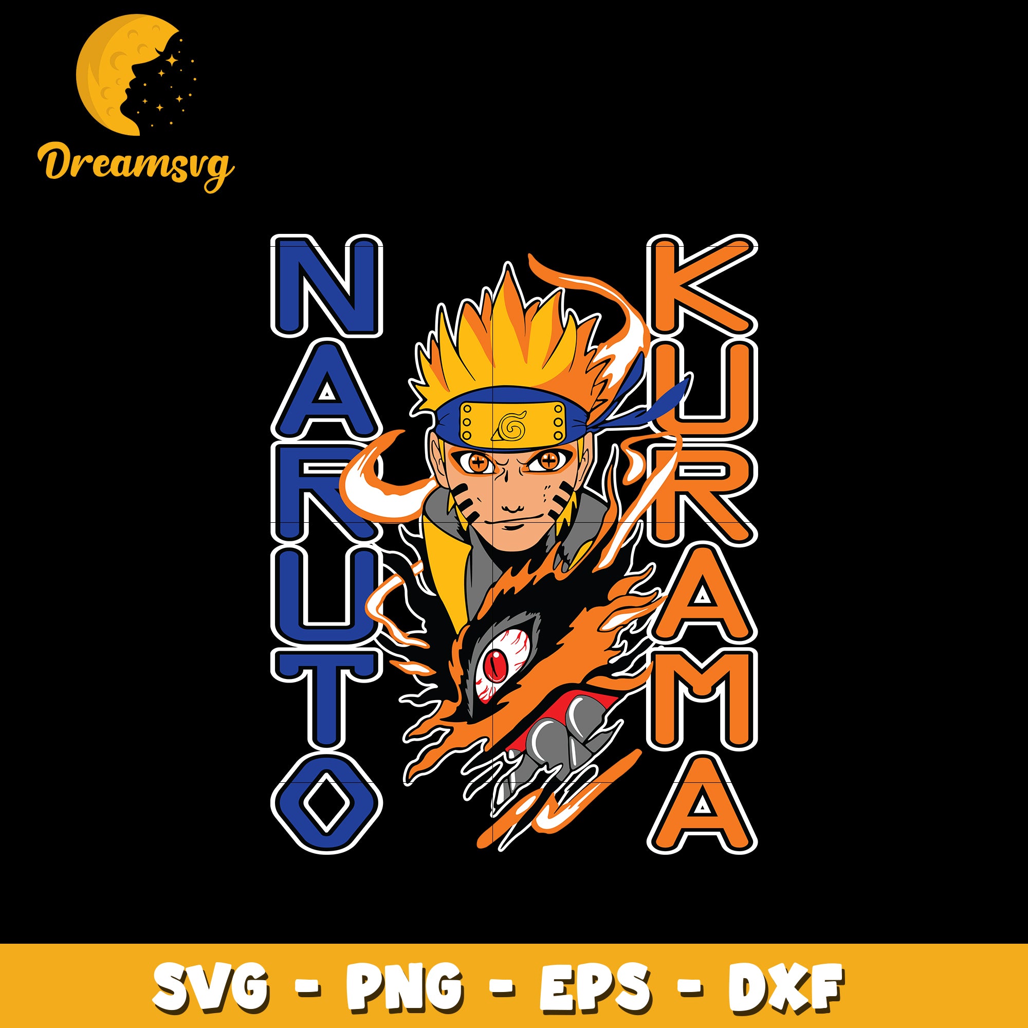 Naruto kurama Svg, Anime Svg, Naruto Svg – DreamSVG Store