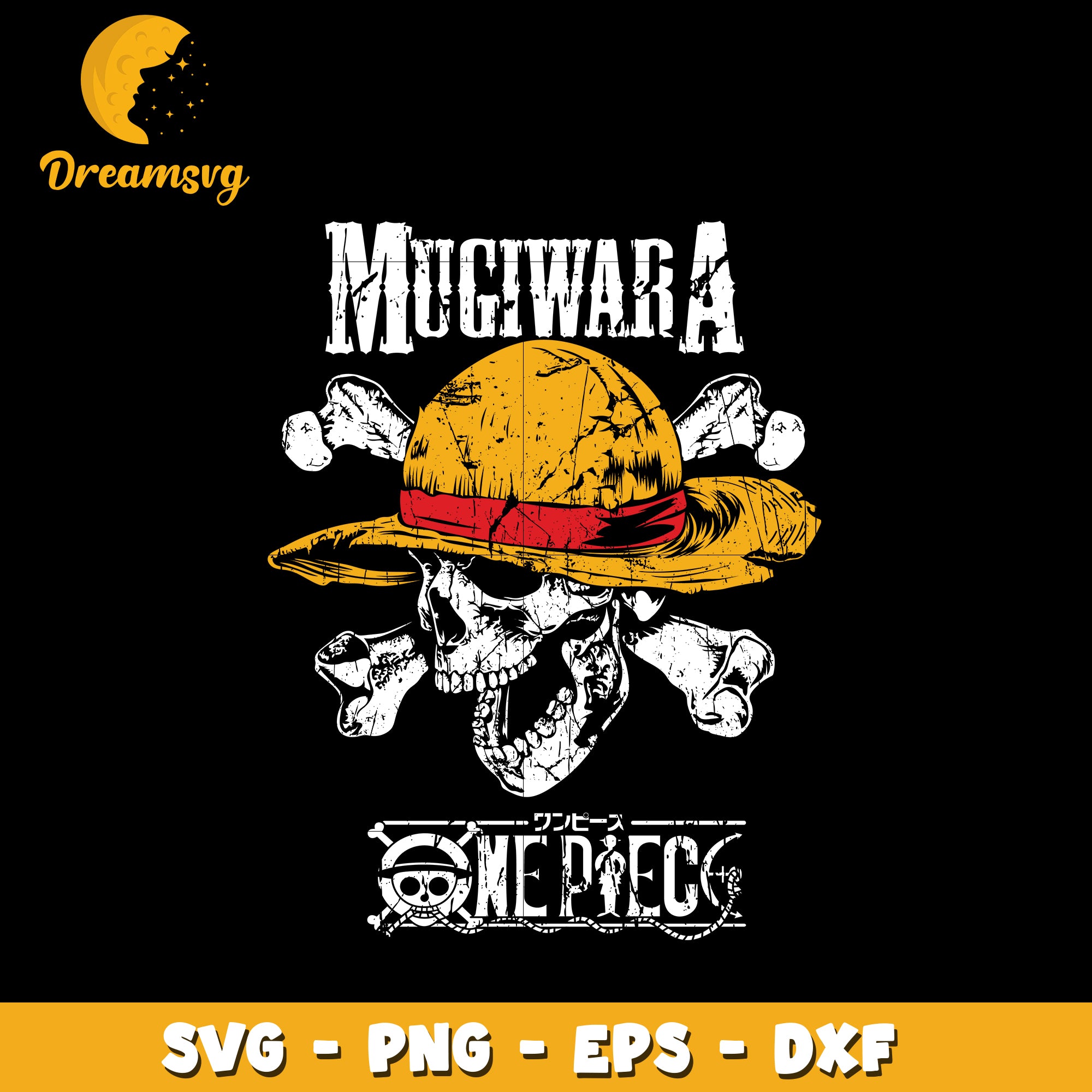 One piece logo Svg, Anime Svg, One piece Svg – DreamSVG Store