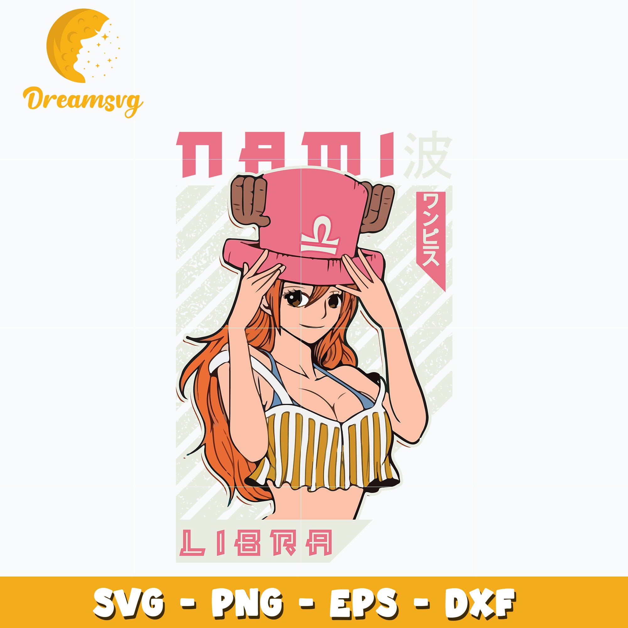 Nami cute Svg, Anime Svg One piece Svg – DreamSVG Store