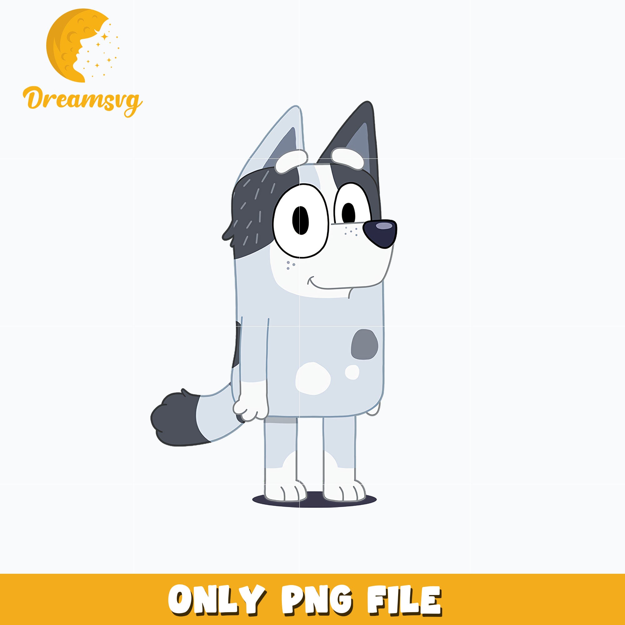 Bluey Trixie cartoon png – DreamSVG Store