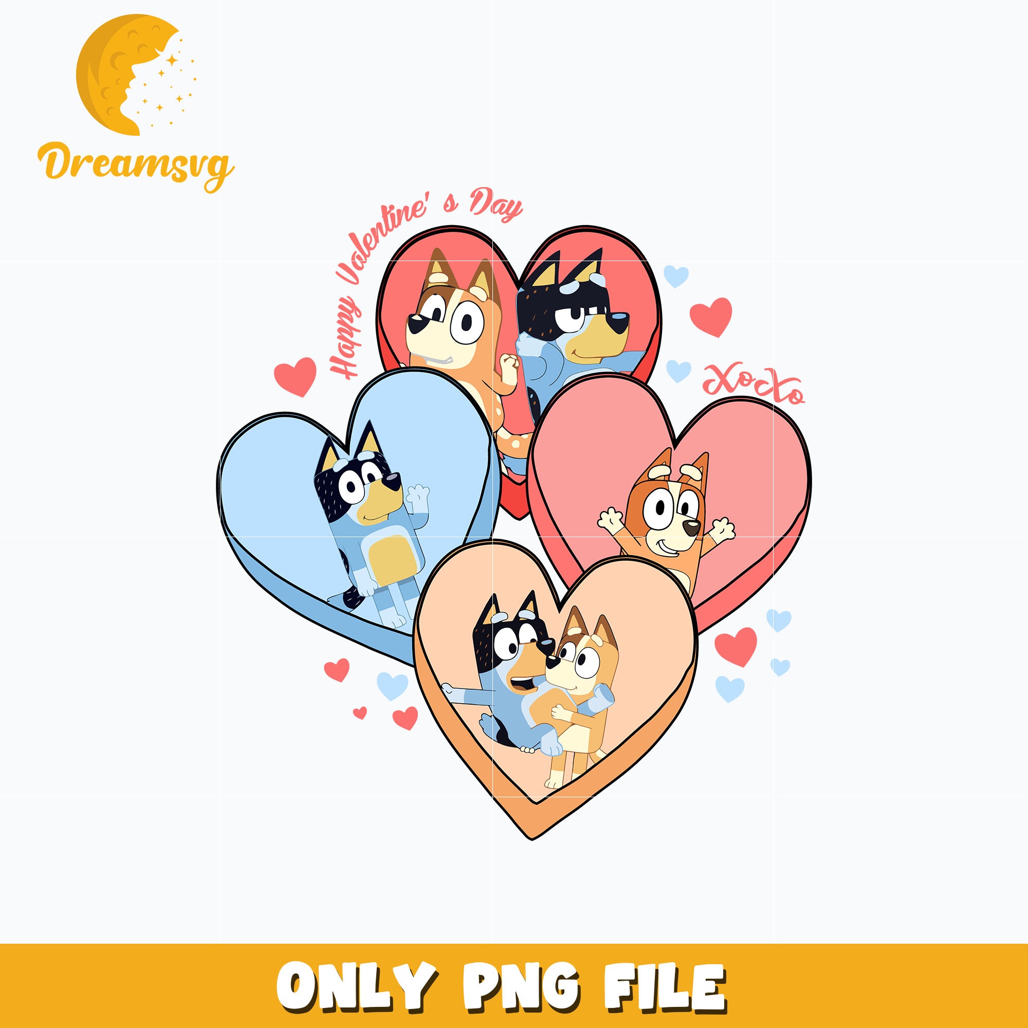 thumbnail image 2 of FREE Bluey Valentine's Day Cards At The Last Minute 2 of 11