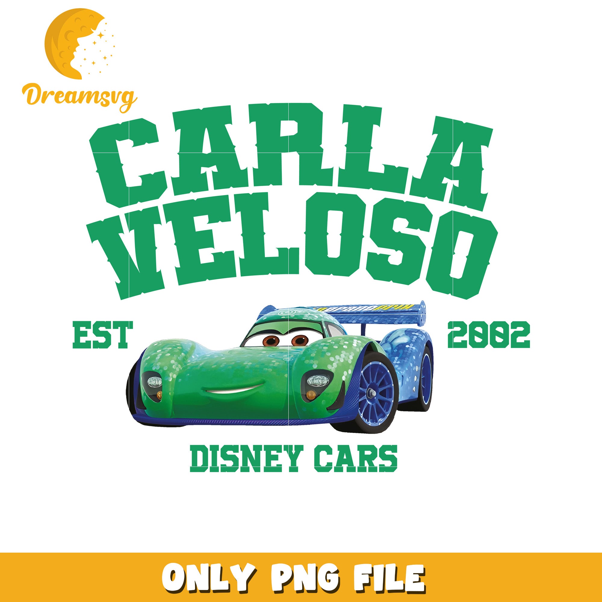 Carla Veloso Disney Cars PNG – DreamSVG Store