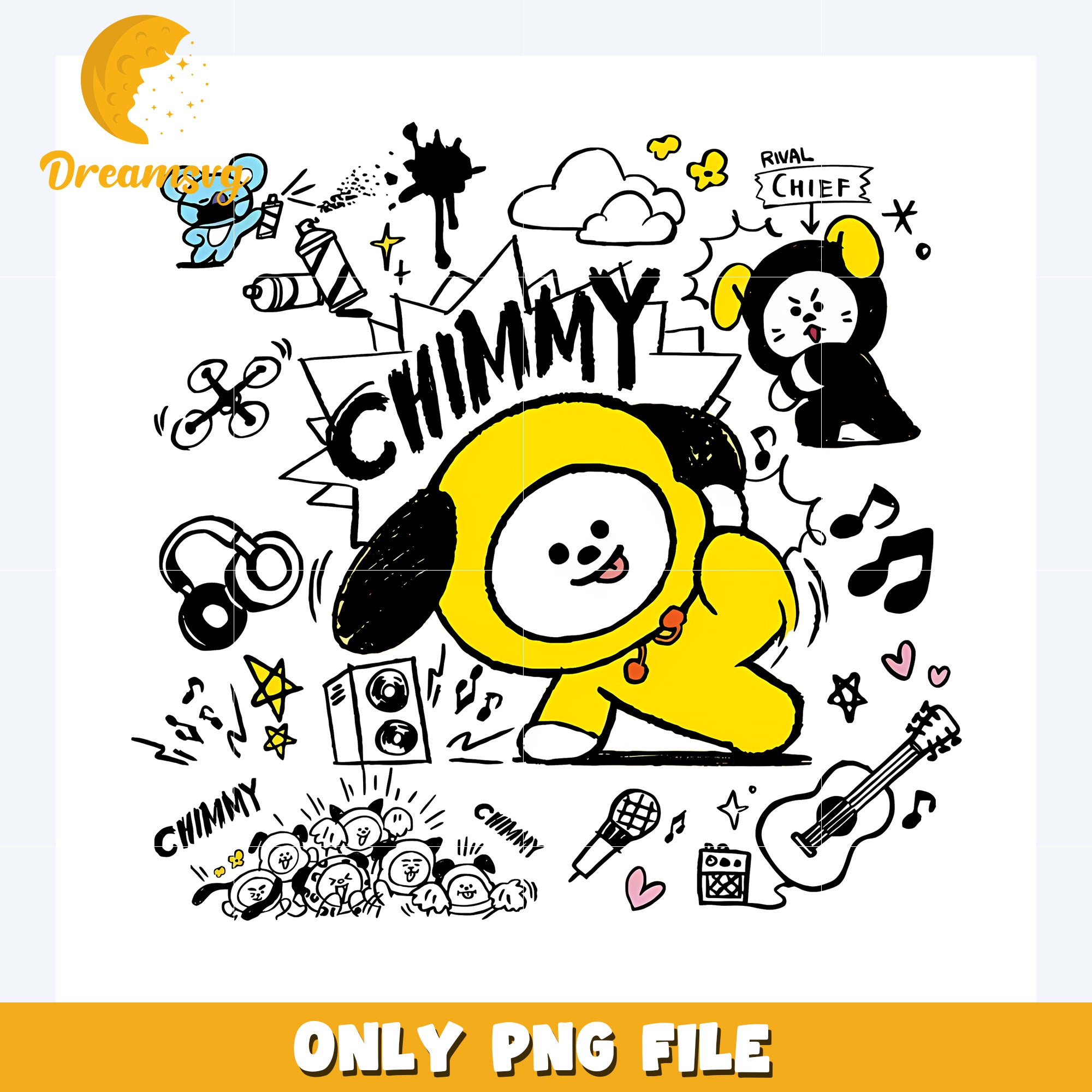 Chimmy funny design png, bt21 characters png, bt21 plushies png Chimmy funny design png, bt21 characters png, bt21 plushies png