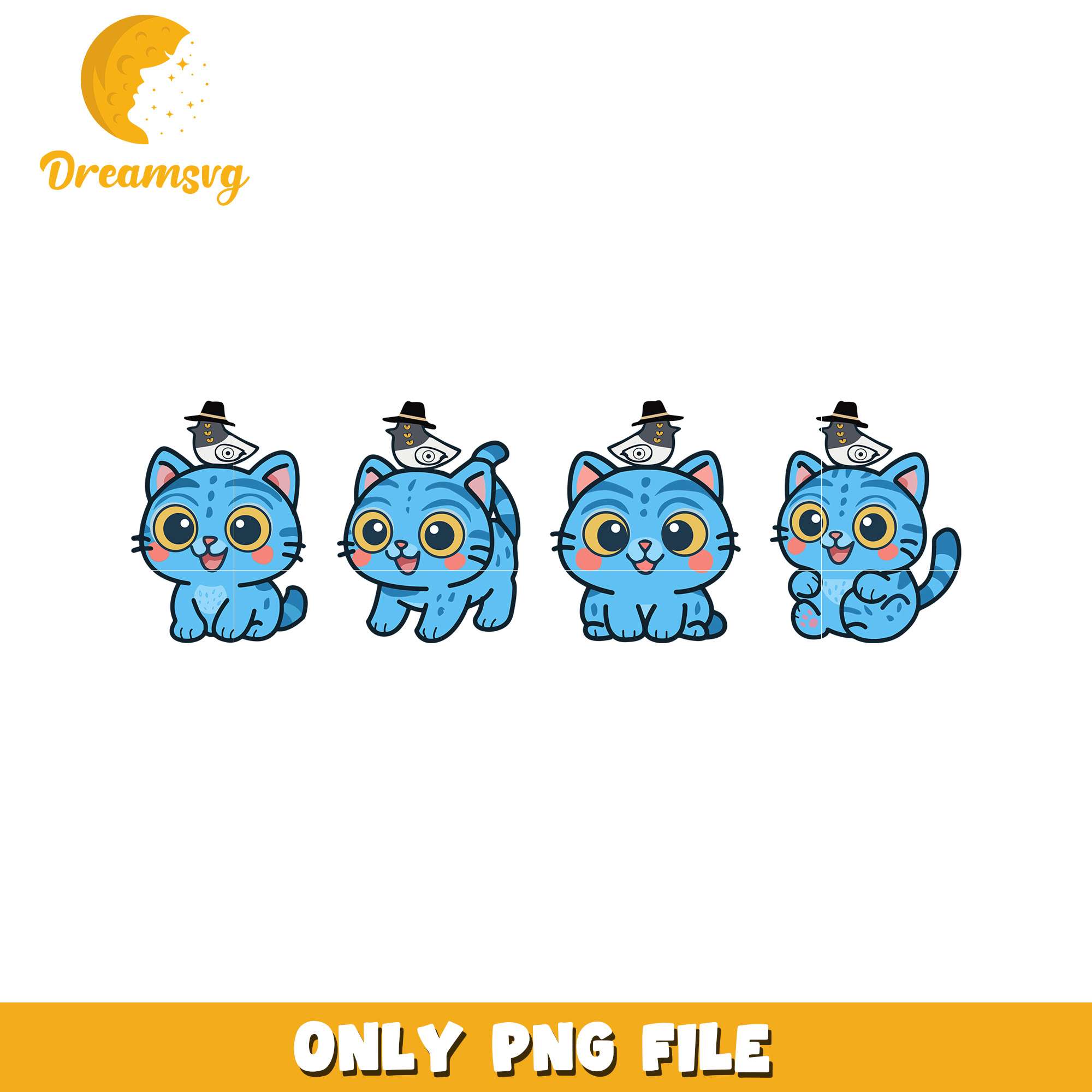 Cute baby blue tiger derpy png, romance boys band png, kpop demon hunter png