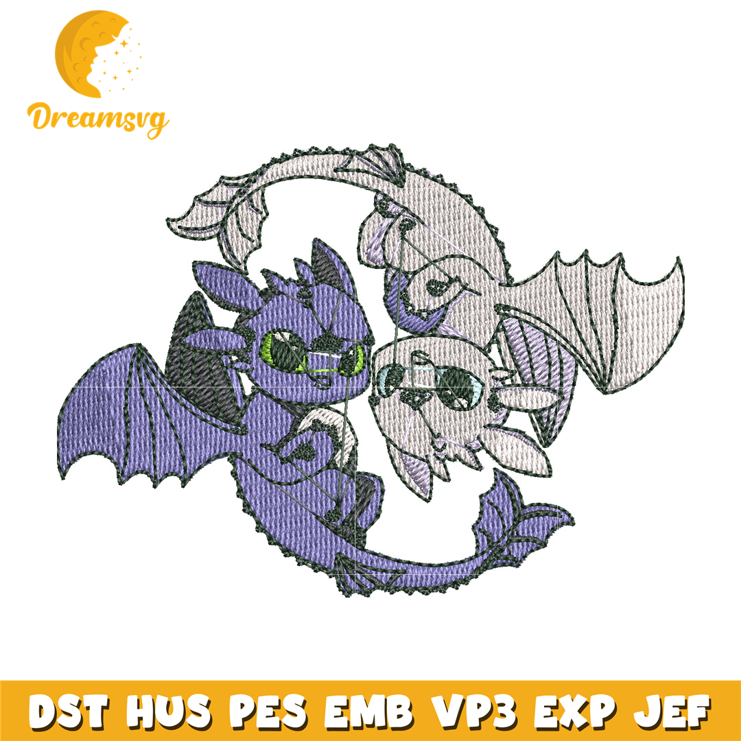 Dragon embroidery design – DreamSVG Store