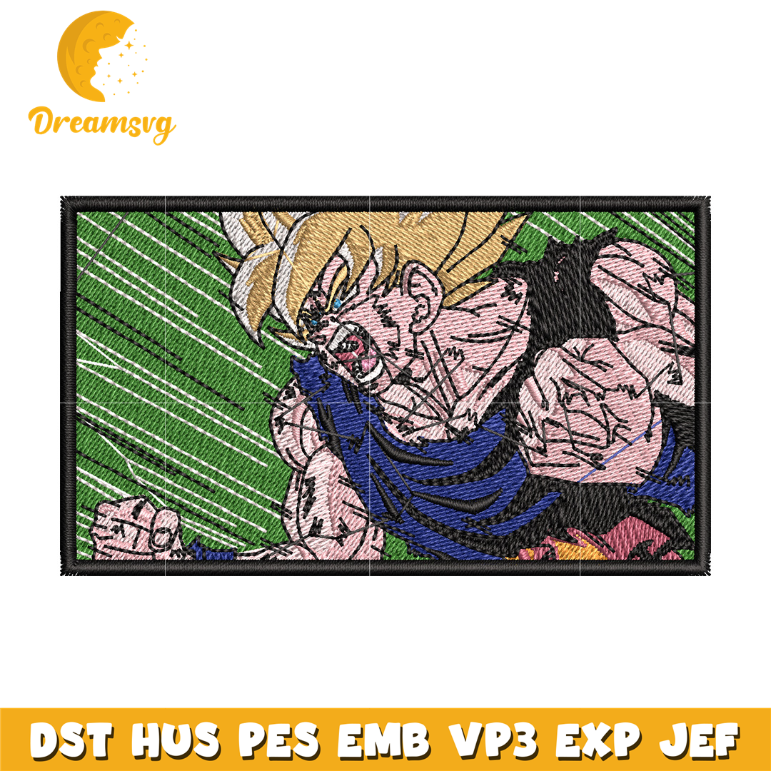 Goku And Shenron Embroidery Design File, Dragon Ball Anime, 43% OFF