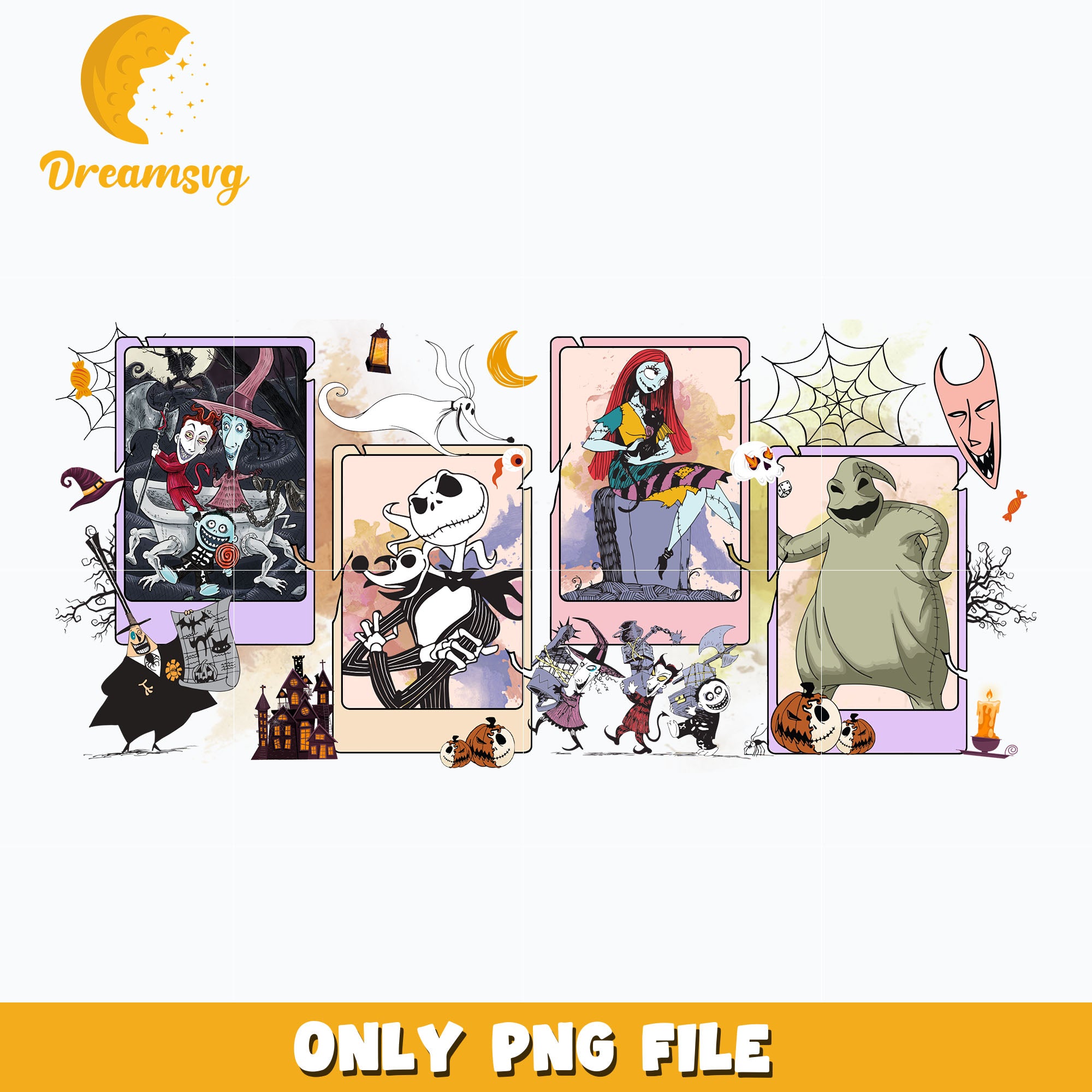 Halloween Jack Skellington png, Halloween png, Digital download ...