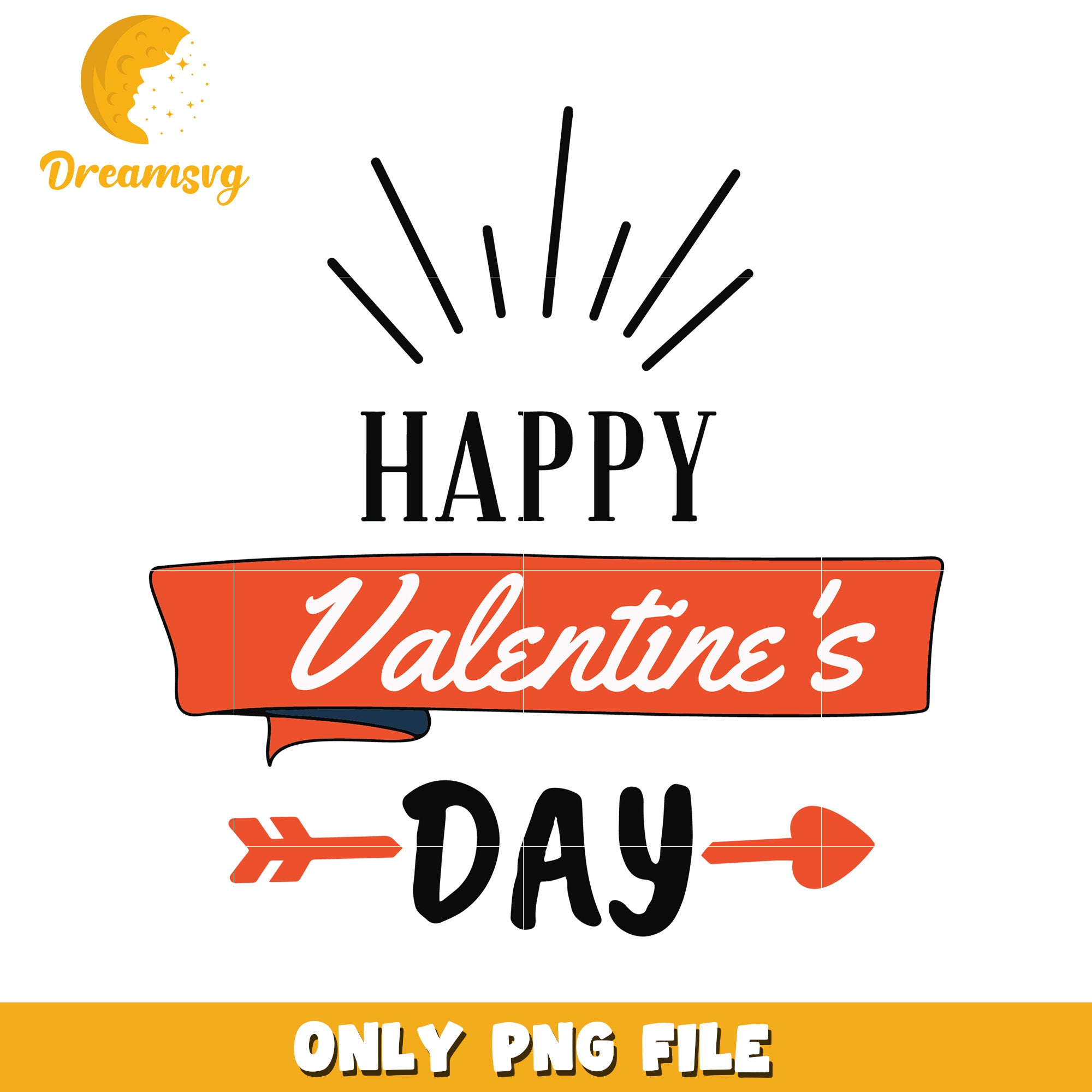 Happy Valentines Day PNG – DreamSVG Store