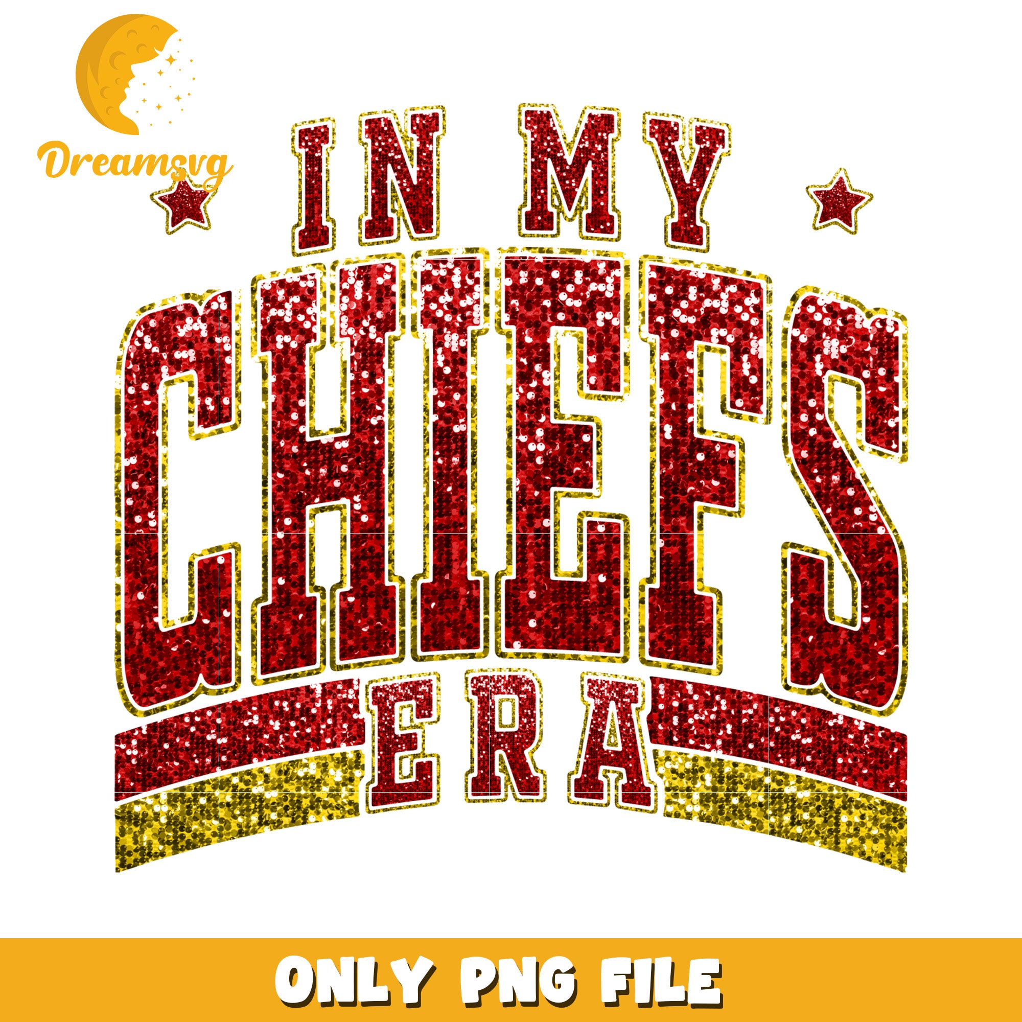 Kansas City Chiefs Glitter PNG – DreamSVG Store