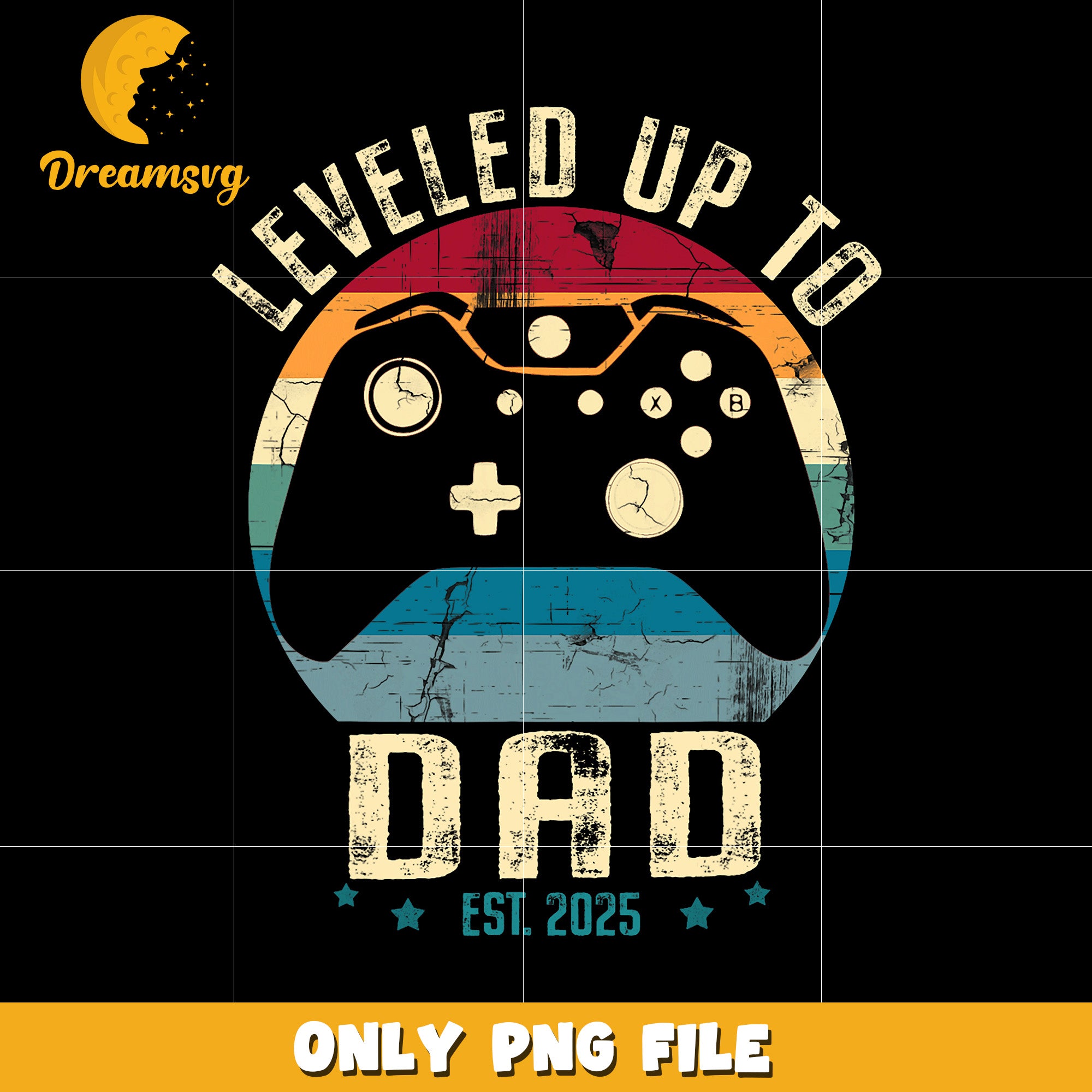 Leveled up to dad png, leveled up png, new dad png