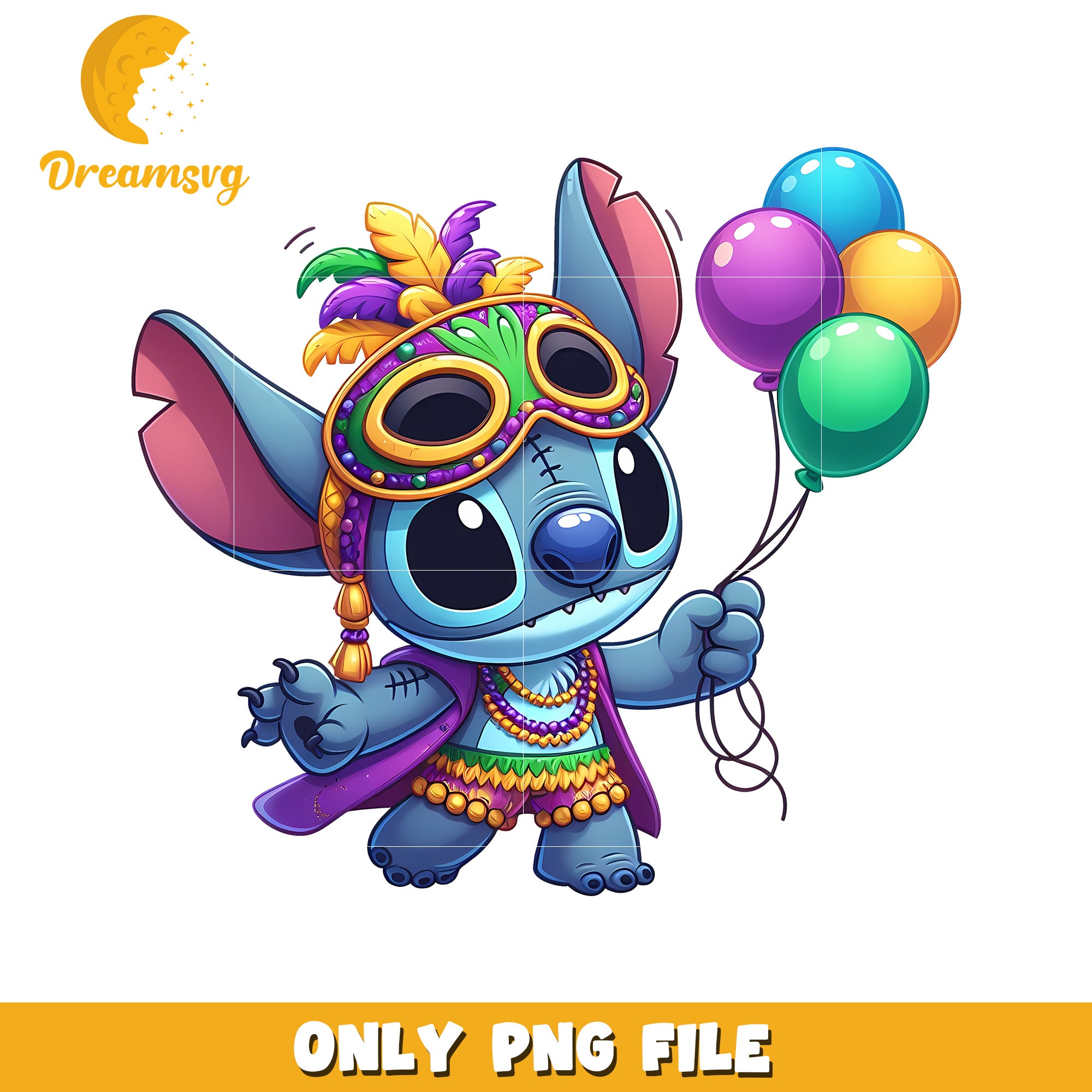 Stitch and balloon mardi gras png, mardi gras outfits png – DreamSVG Store