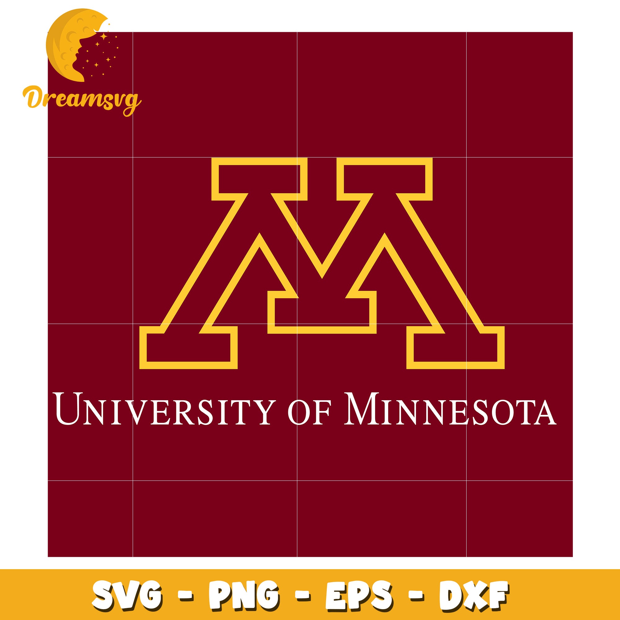 University of Minnesota Logo SVG Design for Creative Projects