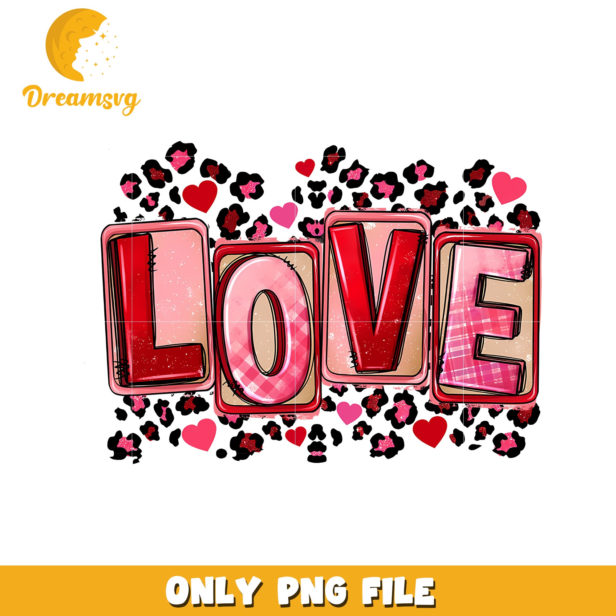 Valentines Day Love PNG Design – DreamSVG Store