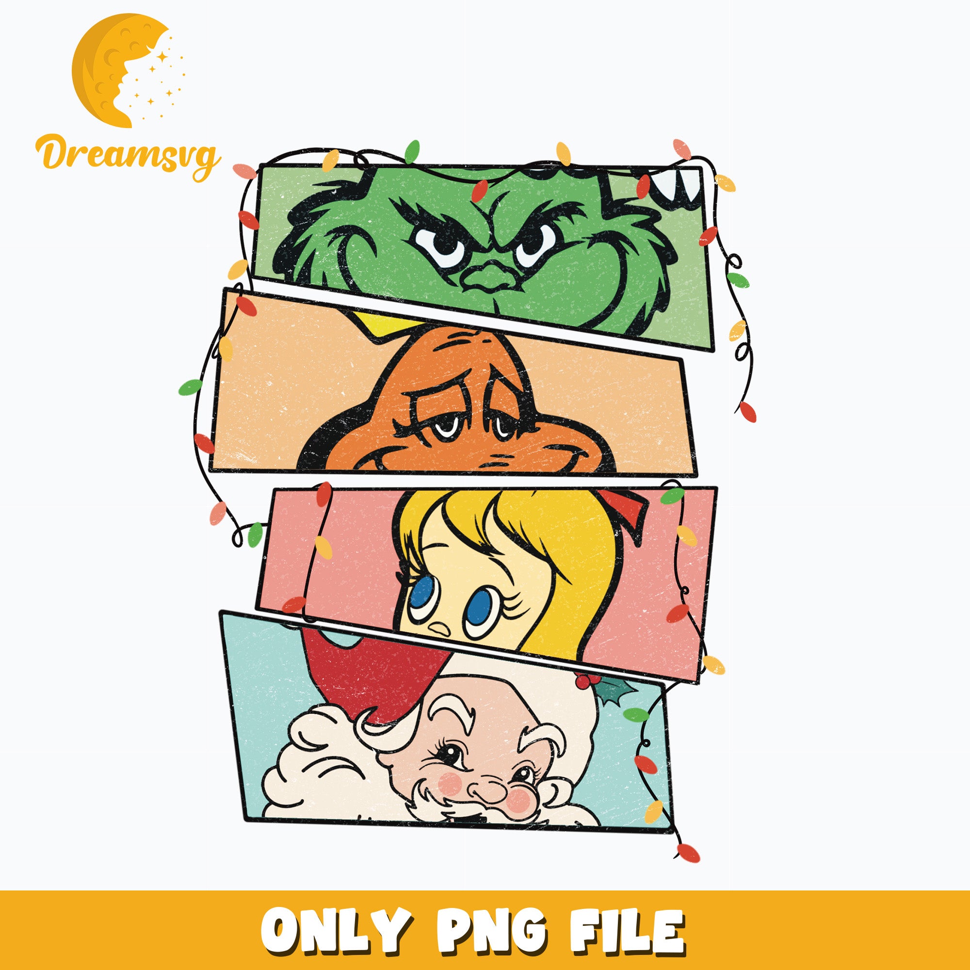 Whoville Characters christmas png. DreamSVG Store