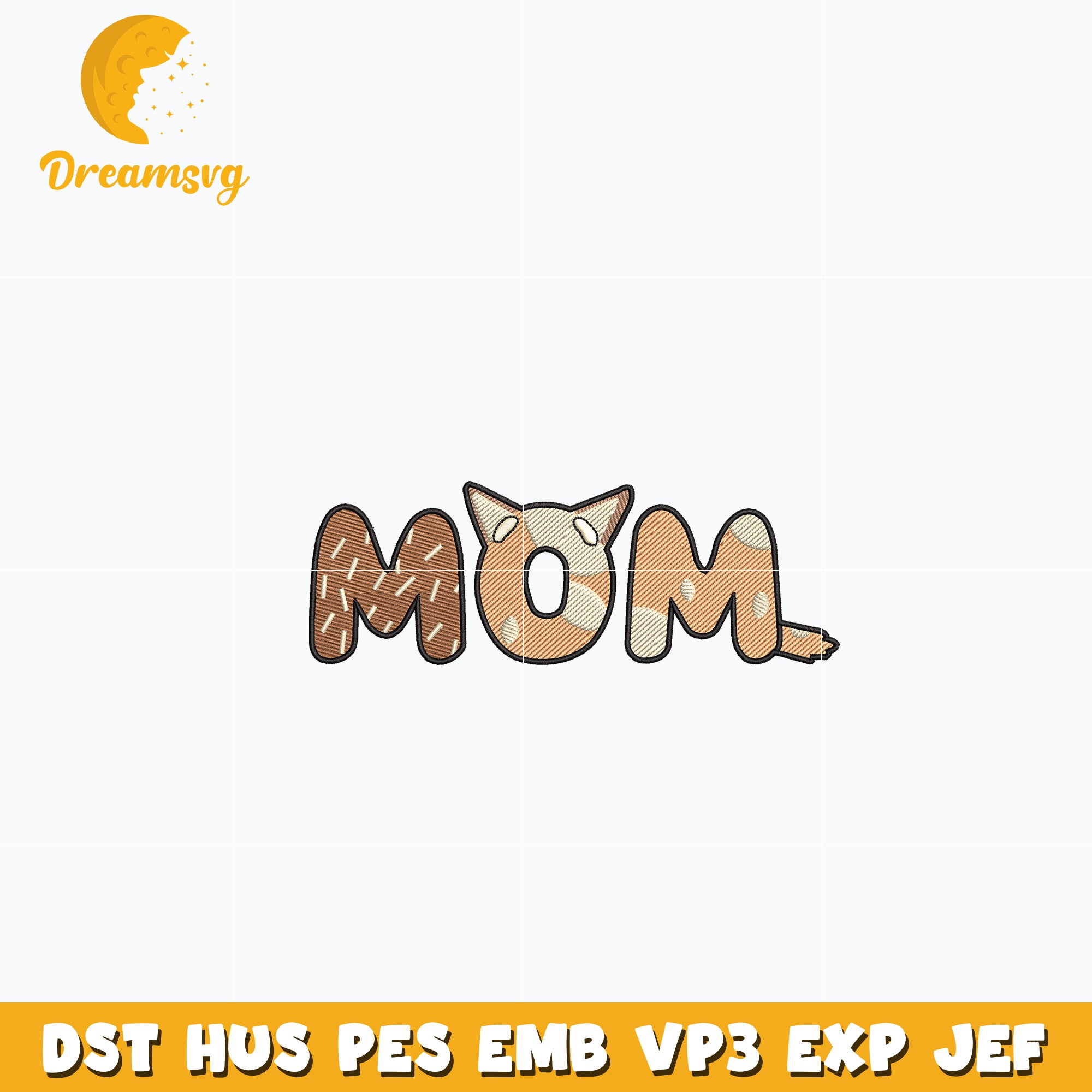 Bingo Mom embroidery design – DreamSVG Store