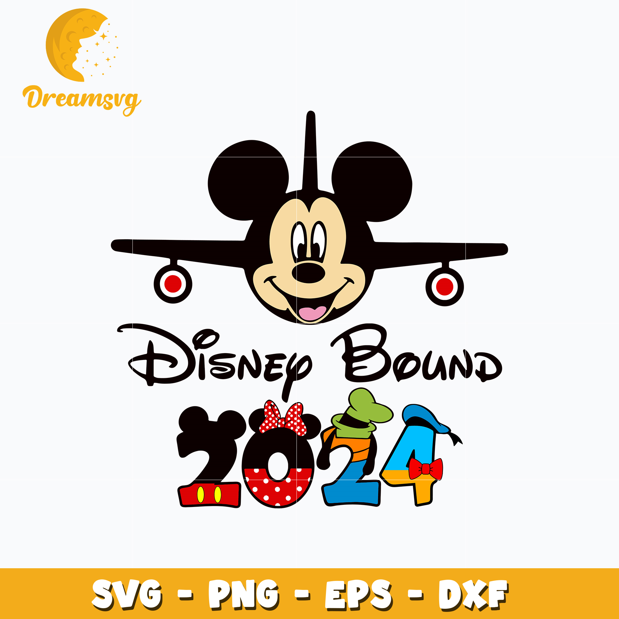 Mickey disney bound 2024 svg DreamSVG Store