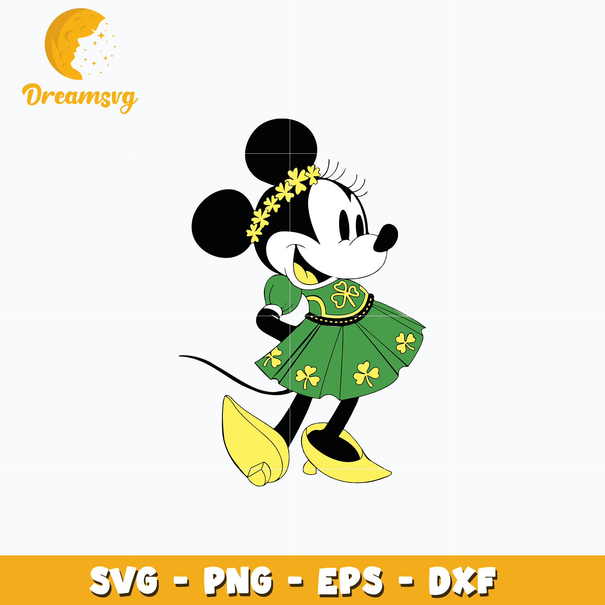 Minnie mouse girl patrick's day svg DreamSVG Store Minnie mouse girl patrick's day svg DreamSVG Store
