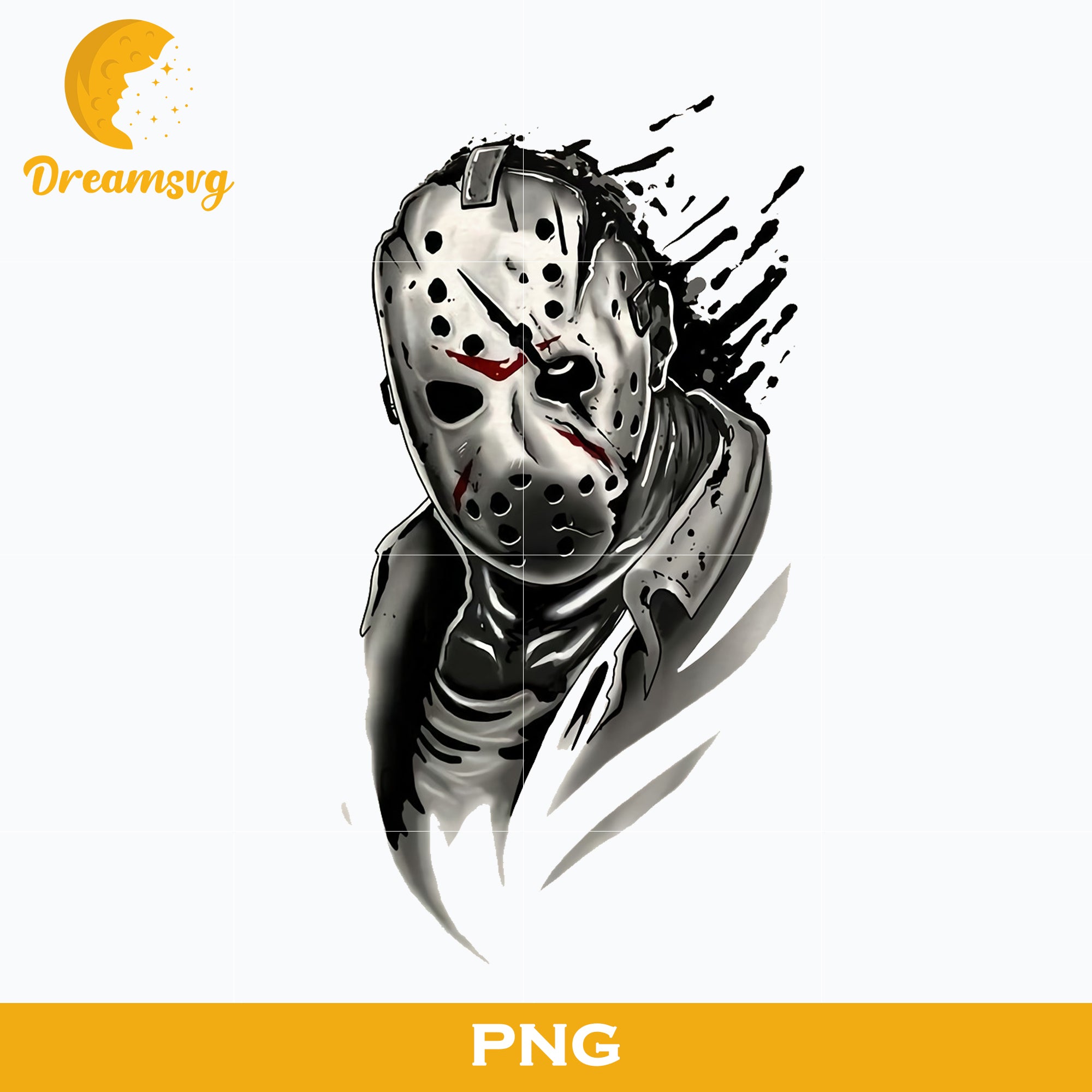 Jason Voorhess PNG, Jason Voorhess Halloween, Scary Halloween, Horror Characters, Halloween svg, png digital file.