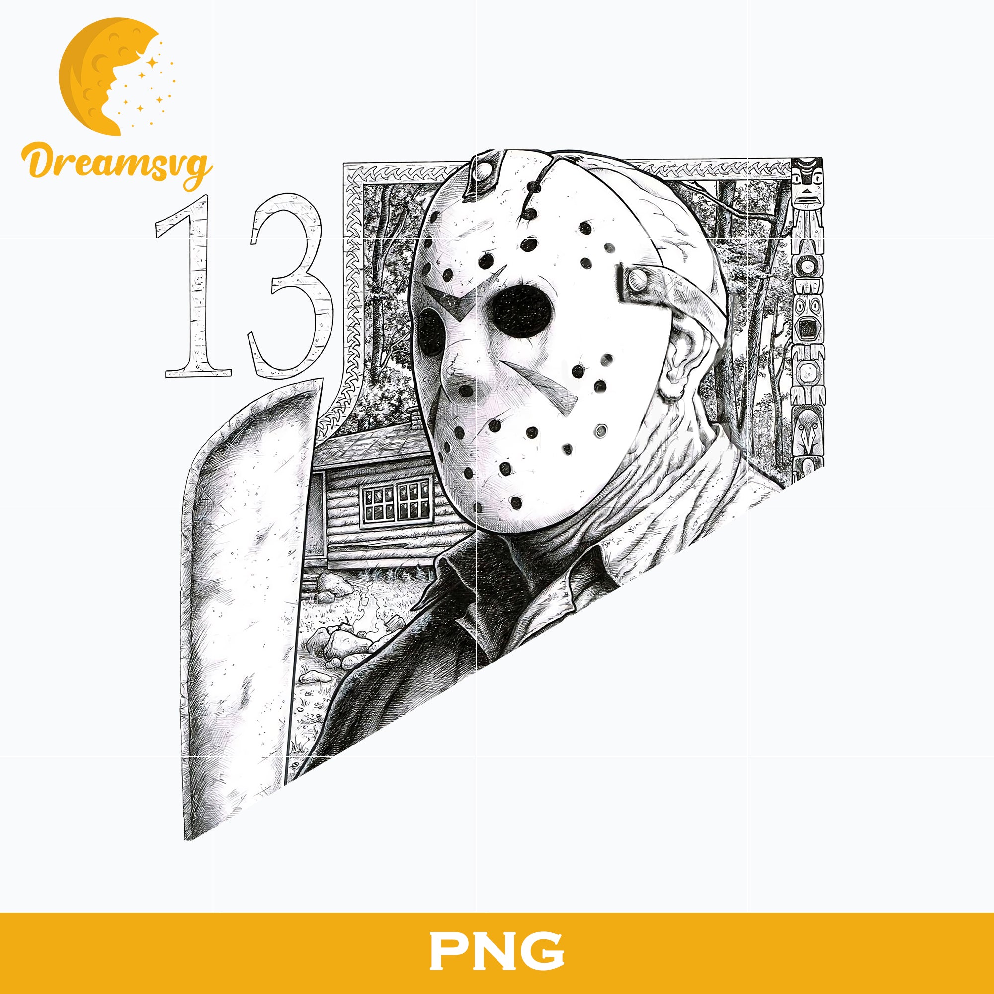 Jason Voorhess PNG, Jason Voorhess Halloween, Scary Halloween, Horror Characters, Halloween svg, png digital file.