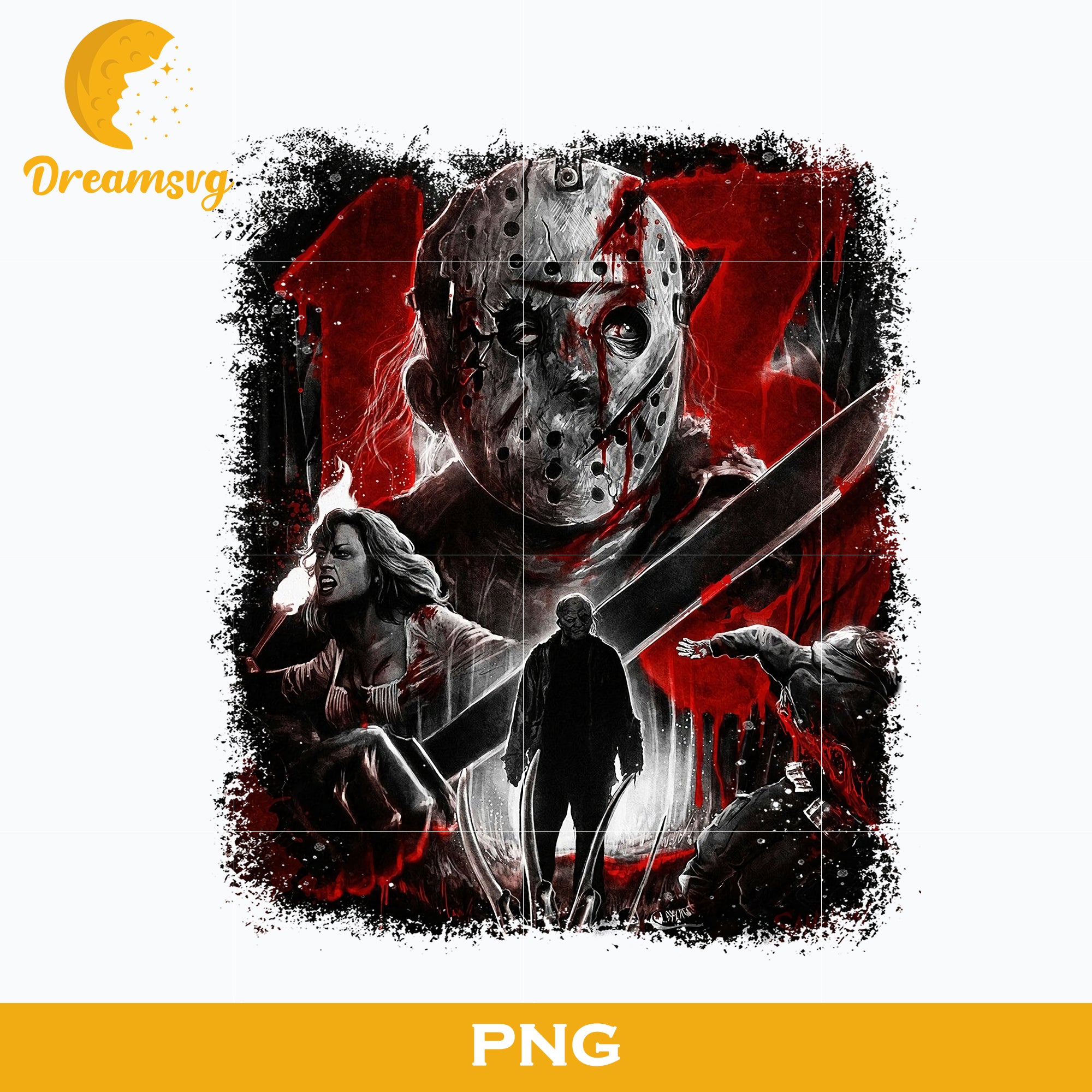 Jason Voorhess PNG, Jason Voorhess Halloween, Scary Halloween, Horror Characters, Halloween svg, png digital file.