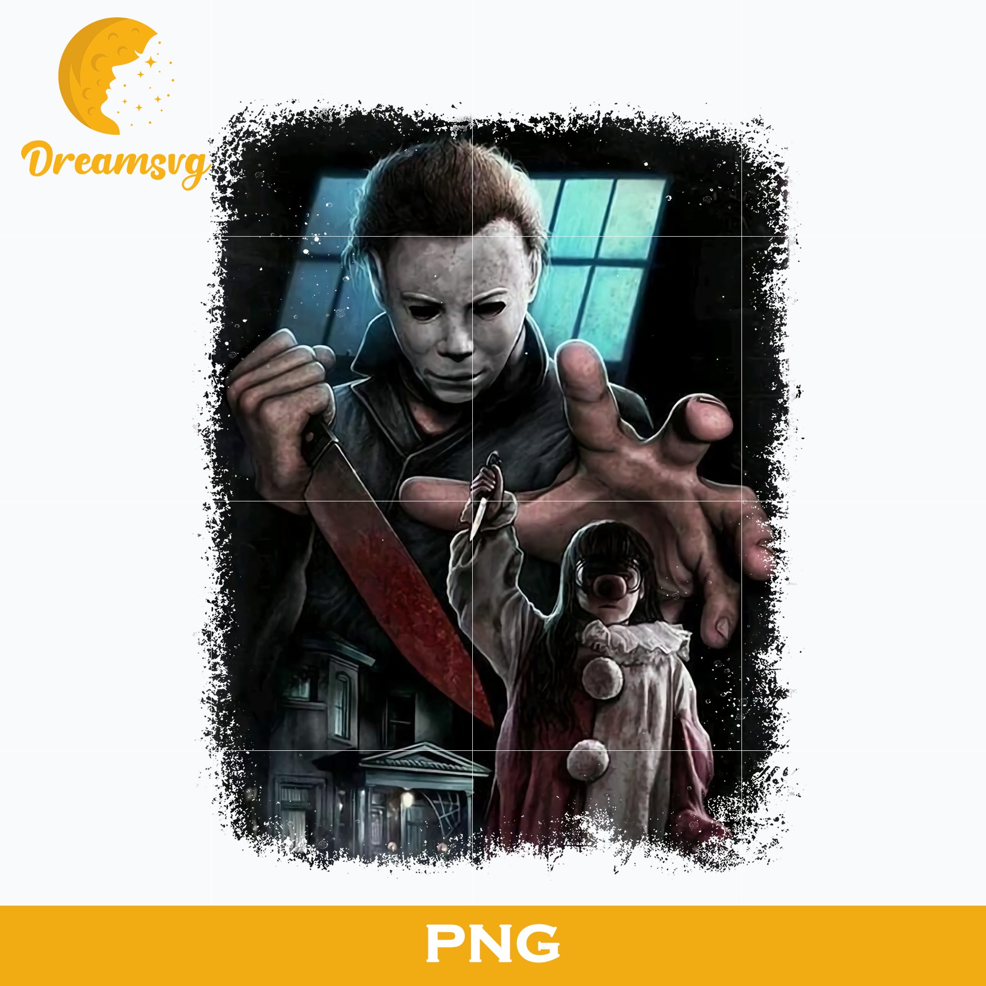 Michael Myers PNG, Michael Myers Halloween ,Scary Halloween, Horror Characters, Halloween svg, png digital file.