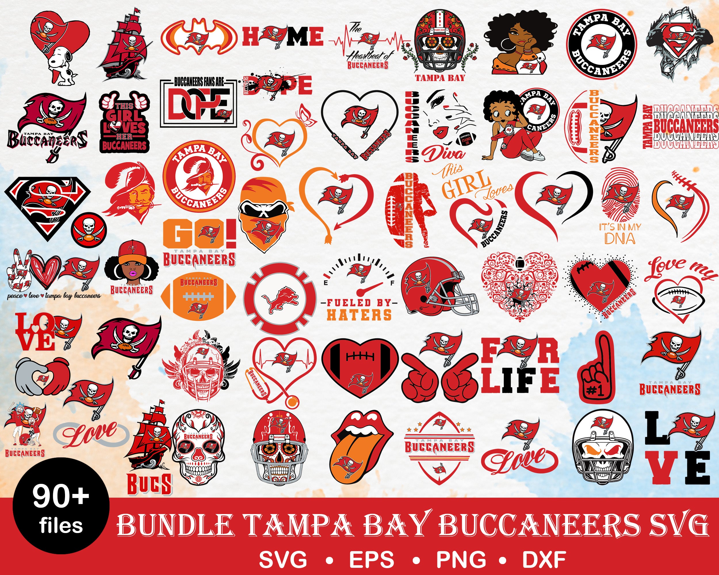 90+ Tampa Bay Buccaneers Bundle svg, Bundle Buccaneers svg, Bundle nfl svg, nfl svg, Sport svg