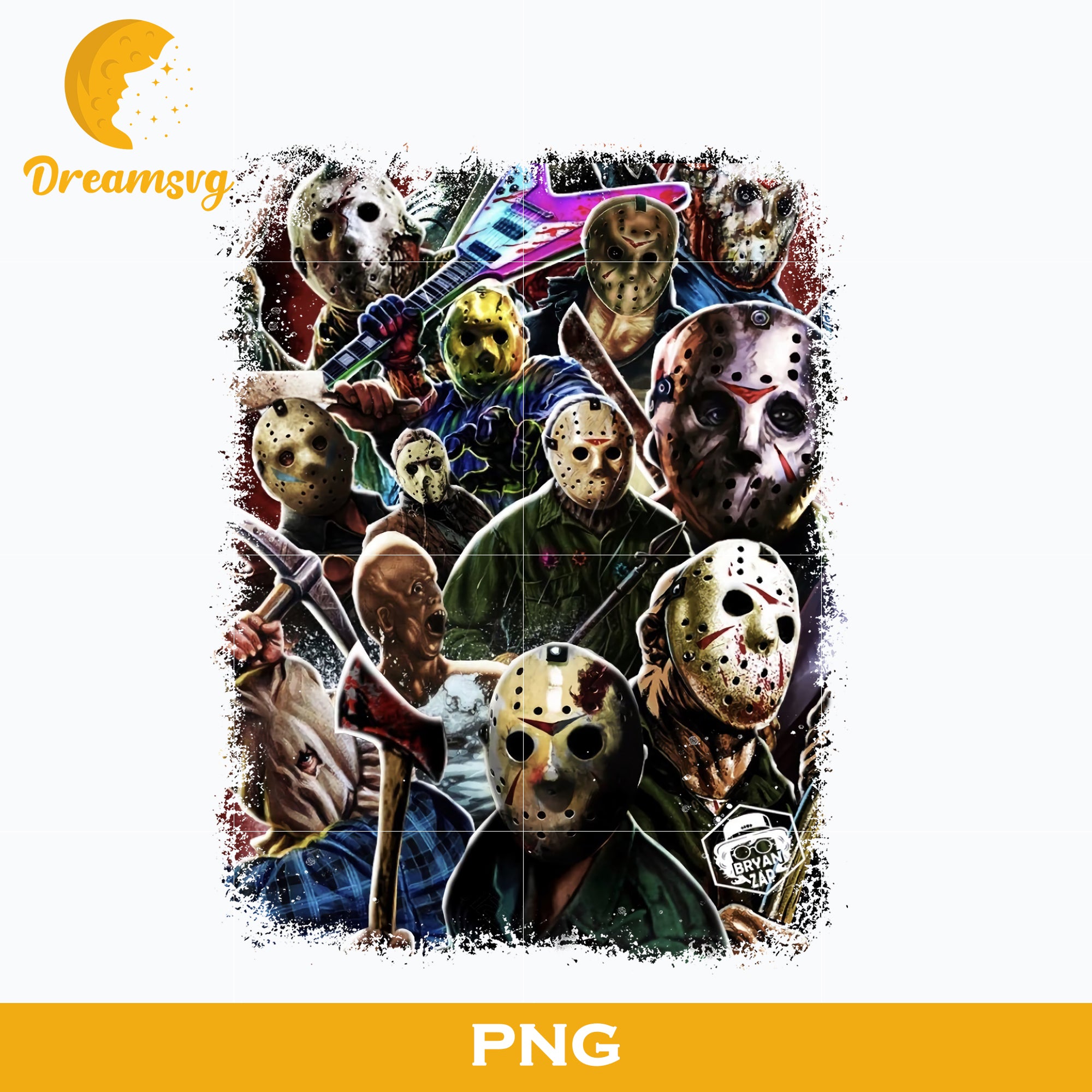 Jason Voorhess PNG, Jason Voorhess Halloween, Scary Halloween, Horror Characters, Halloween svg, png digital file.