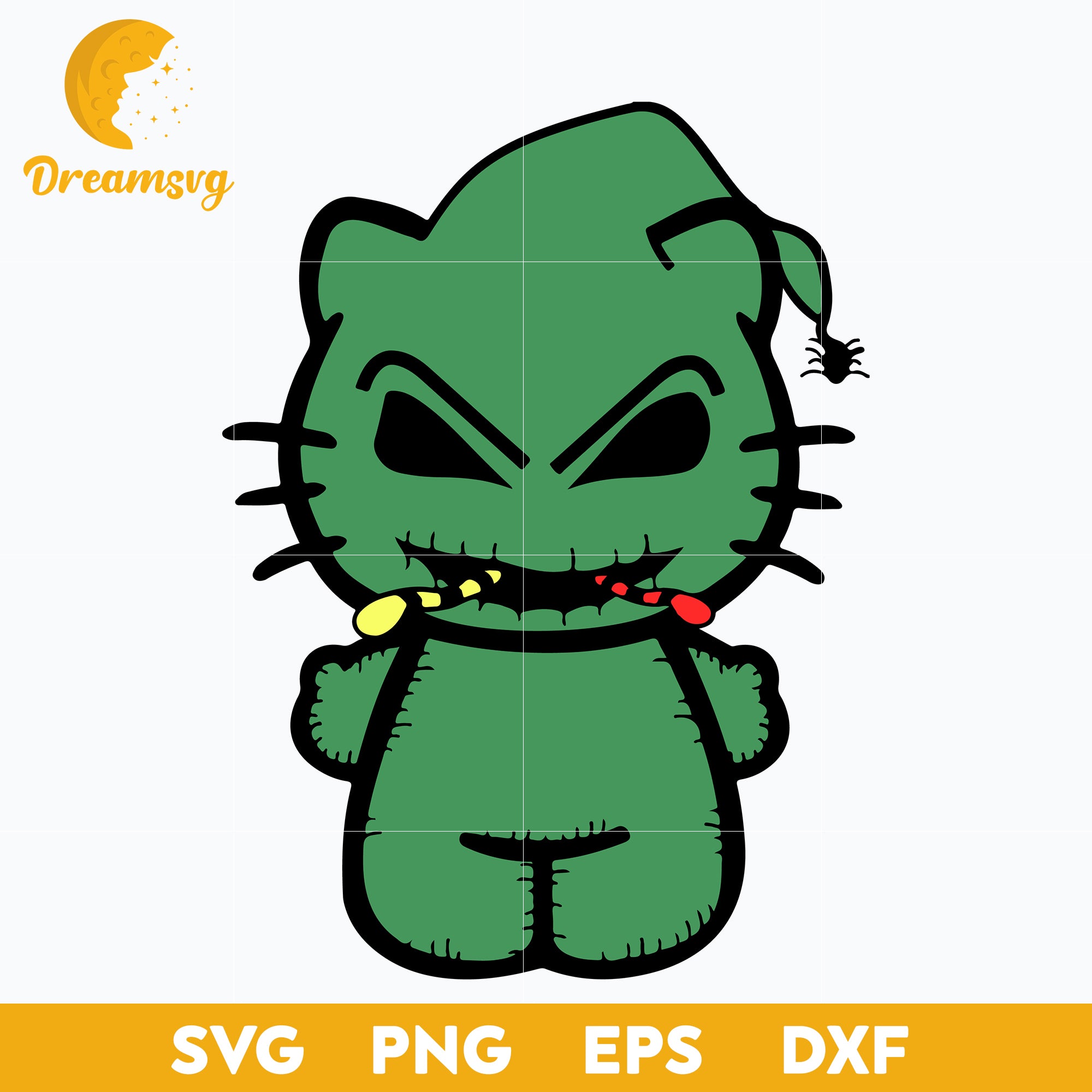 Halloween Hello-kitty SVG PNG JPG 9 for Cricut 