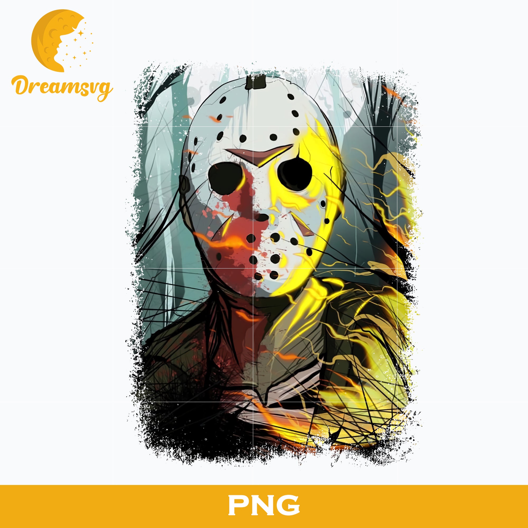 Jason Voorhess PNG, Jason Voorhess Halloween, Scary Halloween, Horror Characters, Halloween svg, png digital file.