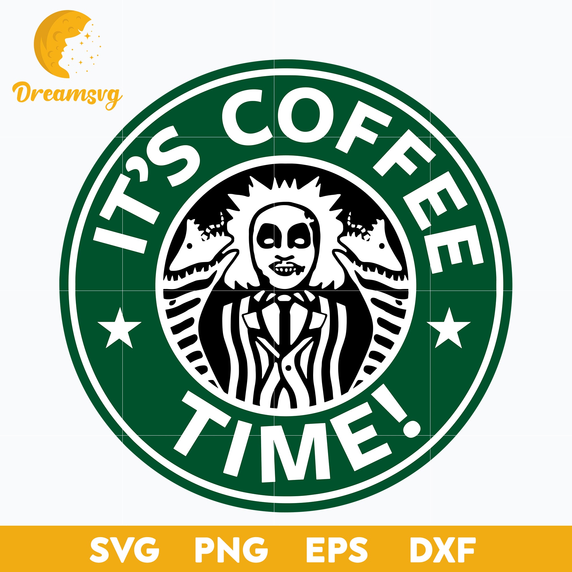 Beetlejuice Starbucks Svg