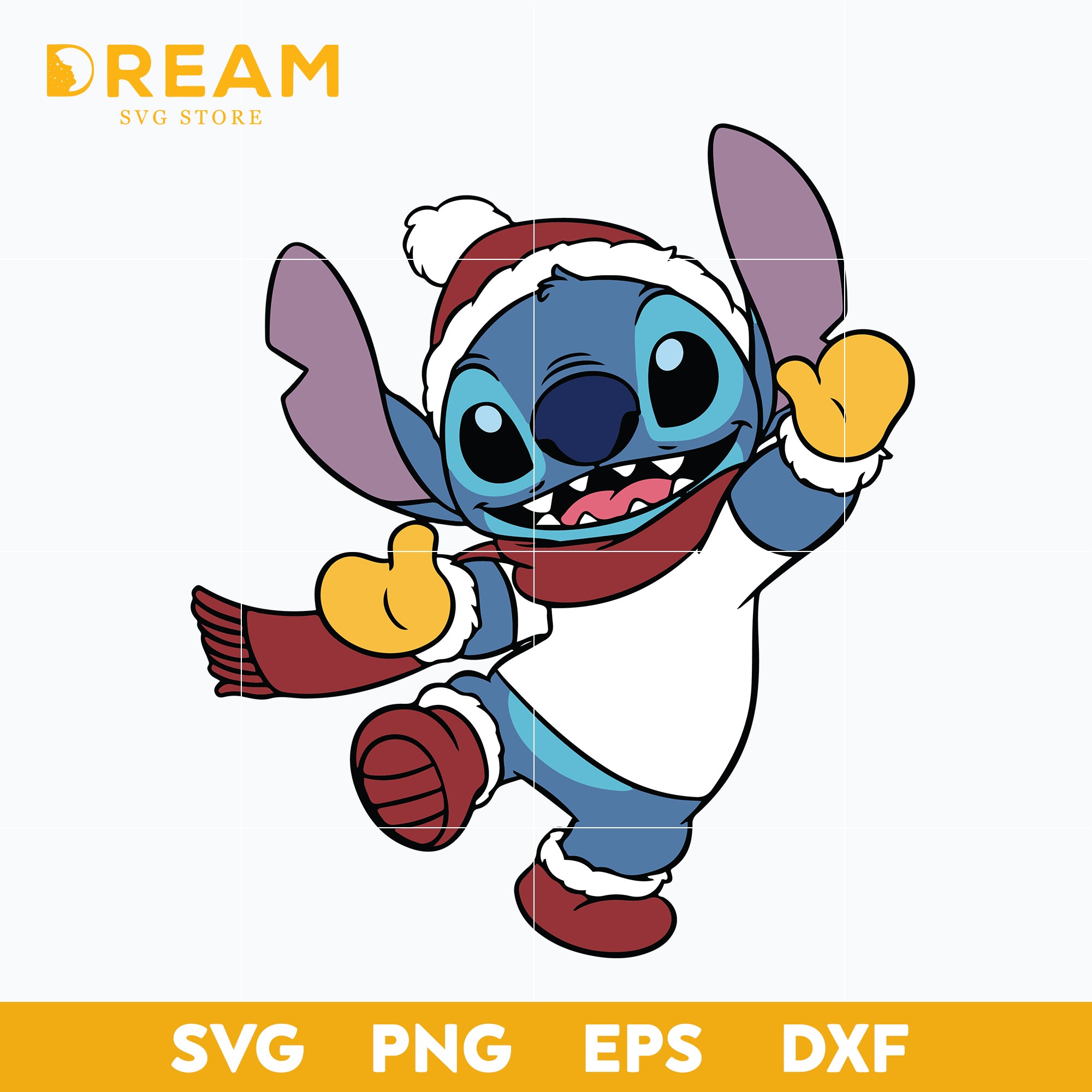 Christmas Stitch Svg, Christmas Svg, Xmas Svg, Merry Christmas, Christmas Gift, Christmas Season, Christmas Holiday, Stitch Svg, Disney Svg, Christmas svg, png, dxf, eps digital file CRM05122019L