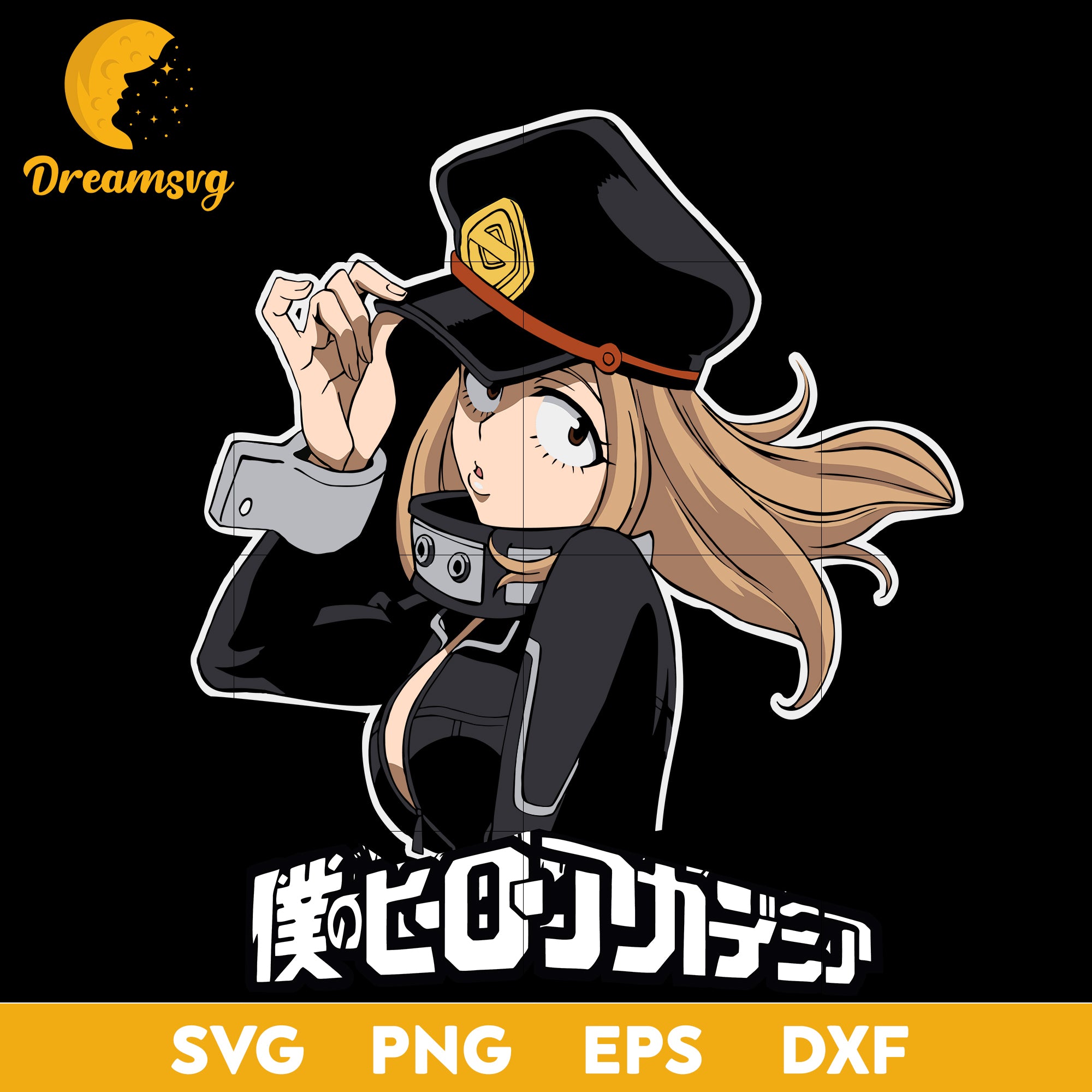 Camie Utsushimi Svg, My Hero Academia Svg, Camie Svg, Camie Utsushimi Anime Svg, Maboromicamie Svg, file for cricut, Anime svg, png, eps, dxf digital download