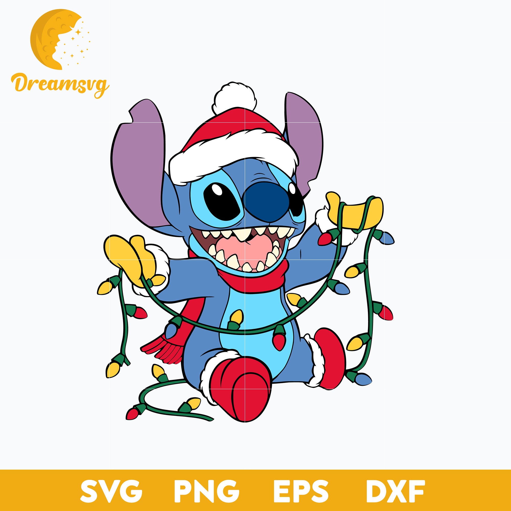 Pink Stitch Merry Christmas SVG, Disney Lilo Stitch Christmas SVG