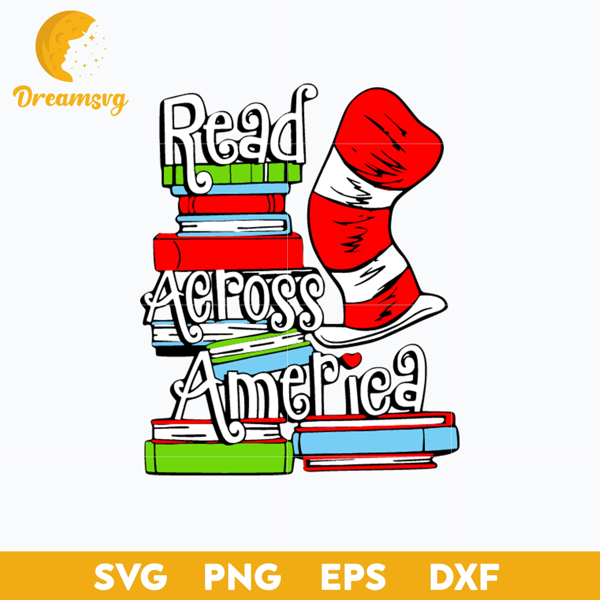 read-across-america-svg-dr-seuss-svg-dreamsvg-store for Free Read Across America Printables Read Across America SVG, Dr Seuss SVG – DreamSVG Store for Free Read Across America Printables