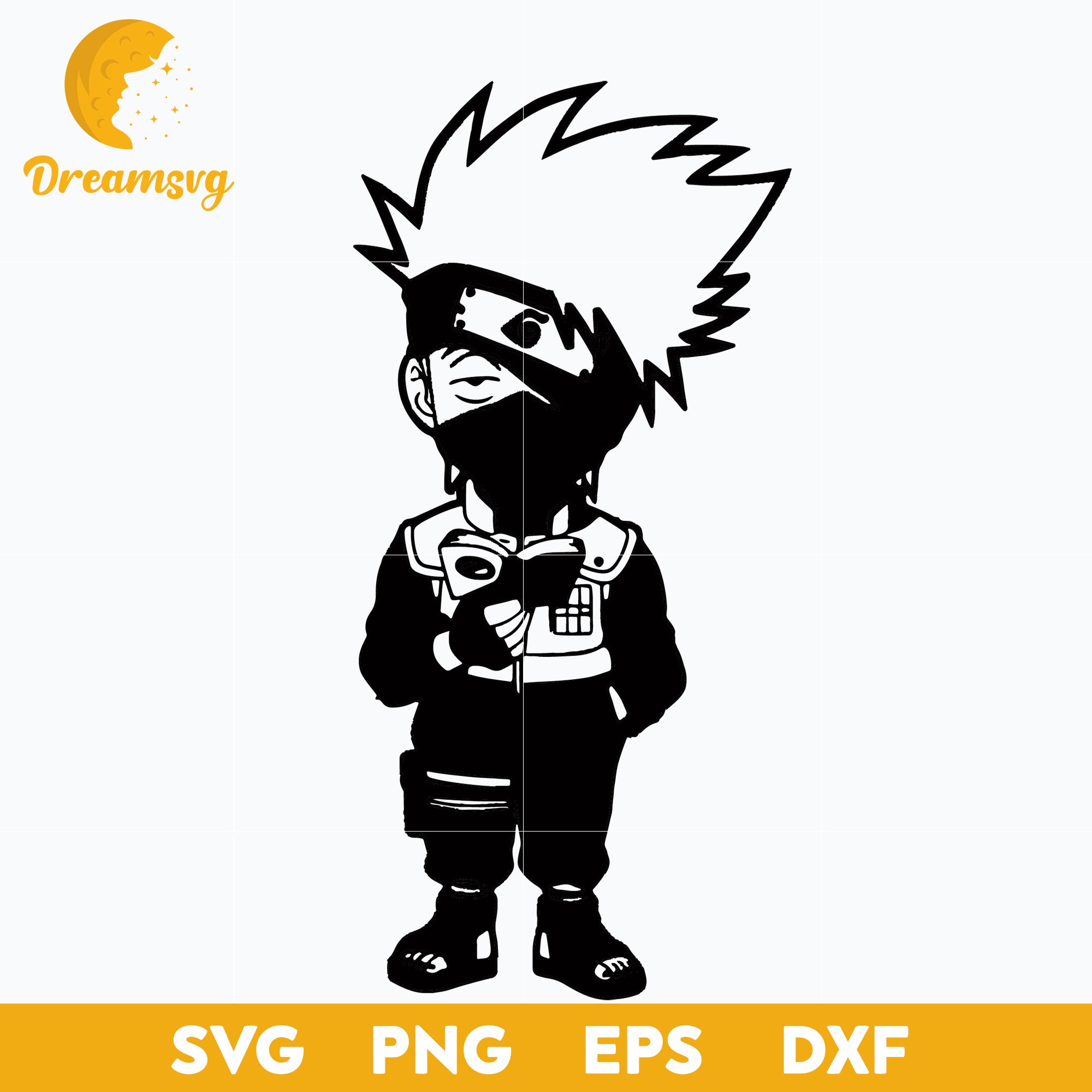 Hatake Kakashi Svg, Naruto Svg, Manga Character Svg, file for cricut, –  DreamSVG Store