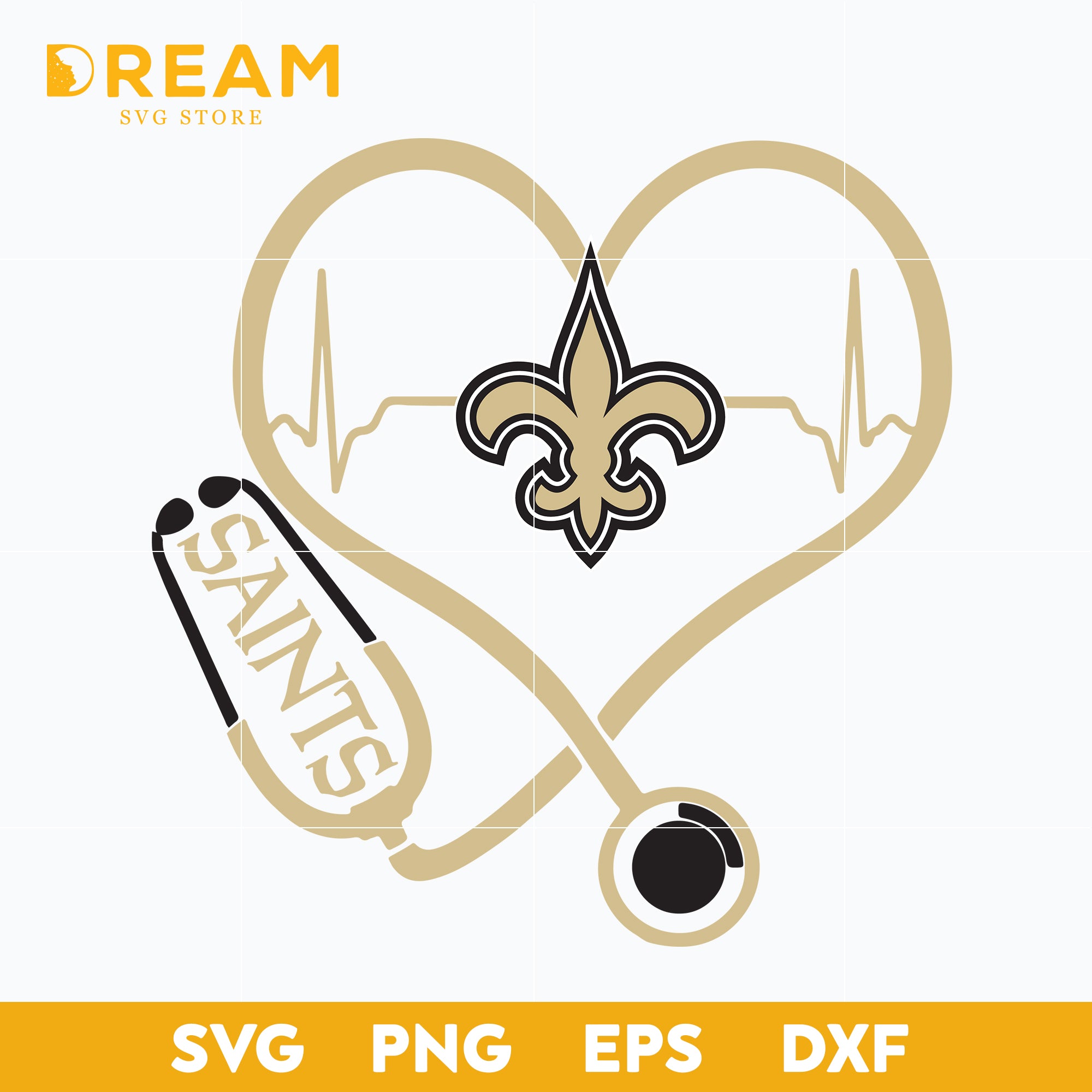 New Orleans Saints svg, Saints svg, Sport svg, Nfl svg, png, dxf, eps digital file NFL28122038L