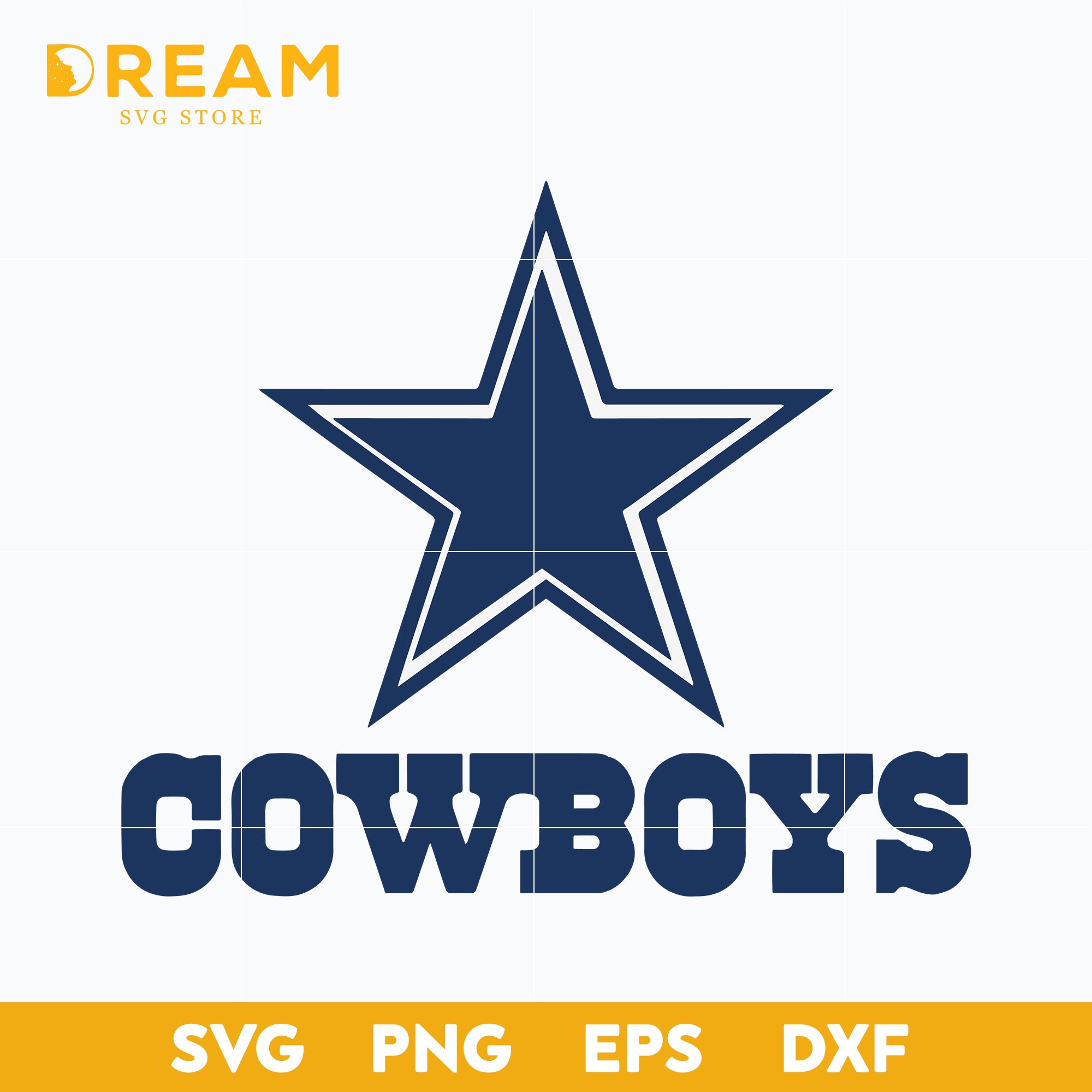 Dallas cowboys logo svg, cowboys svg, Nfl svg, png, dxf, eps digital f ...