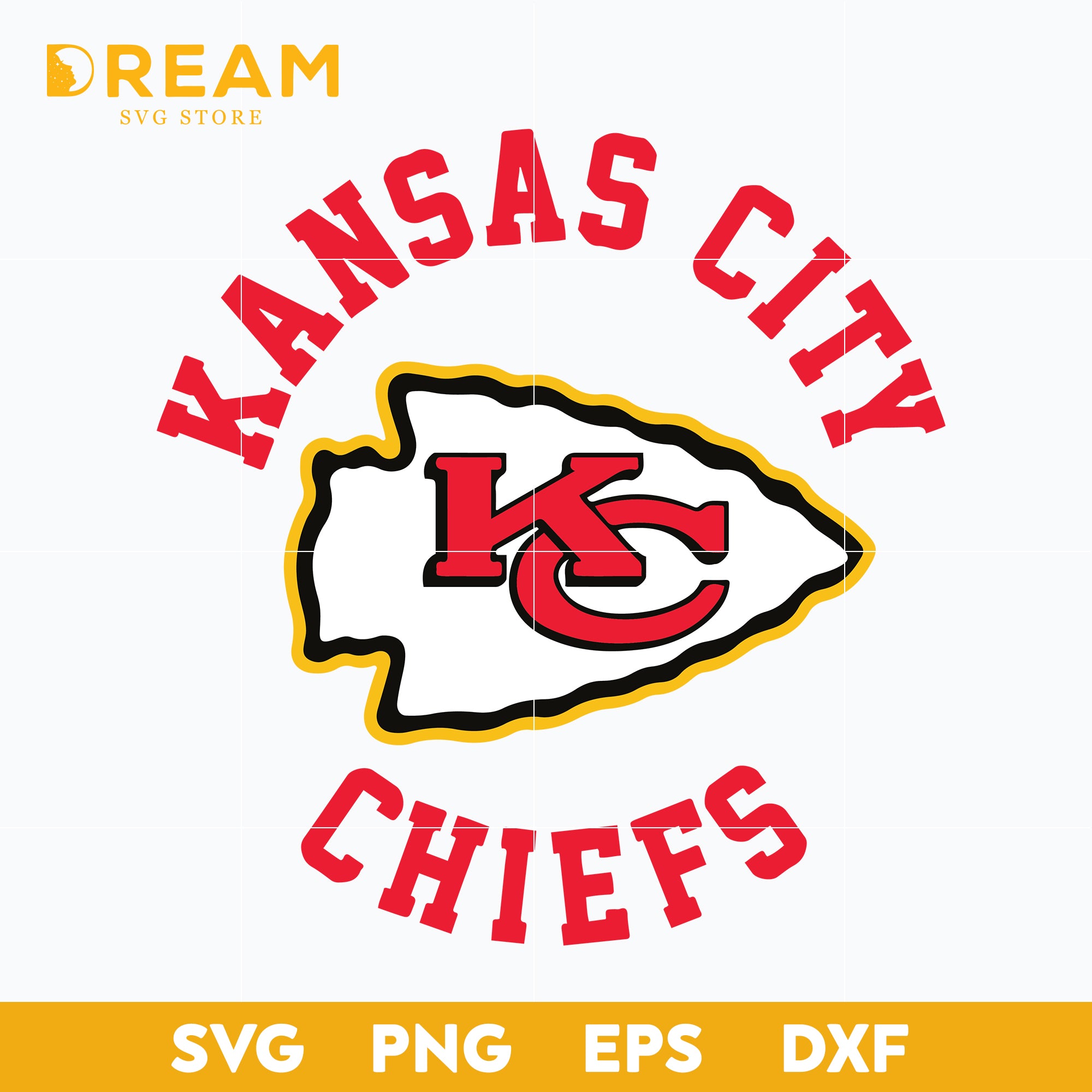 Kansas City Chiefs football logo. Free!  Kansas city chiefs logo, Kansas  city chiefs, Kansas city chiefs funny