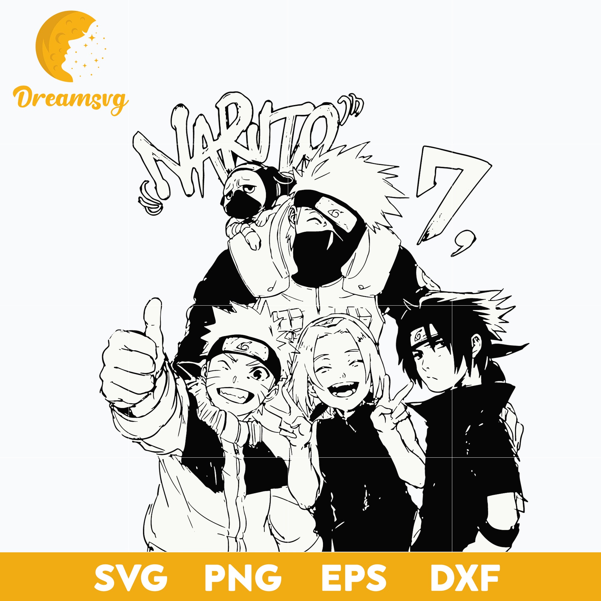 Naruto Svg, Anime Manga Svg, Manga Svg, Cartoon Svg, Anime Svg, png, eps, dxf digital download.