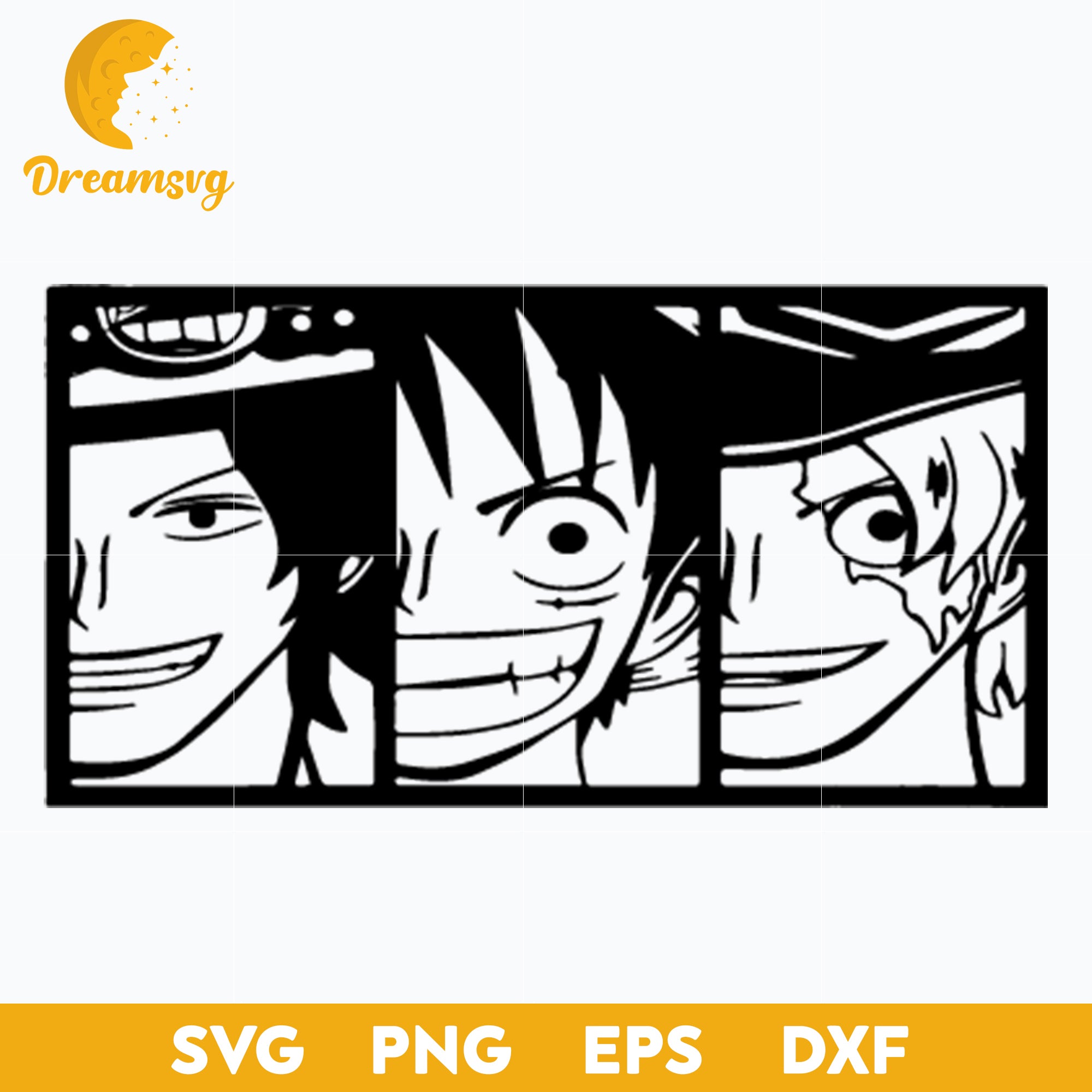 One Piece Monkey D. Luffy Svg, One Piece Svg, Luffy Svg, Anime Svg, Anime  Cartoon Svg, Png Dxf Eps Pdf File