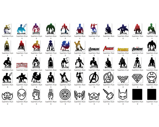 216+ Superhero SVG Bundle, Marvel SVG Mega Bundle, Iron Man Svg, Captain America, Thor, Hulk, Endgame Avenger, Cartoon svg, png, dxf, eps digital file