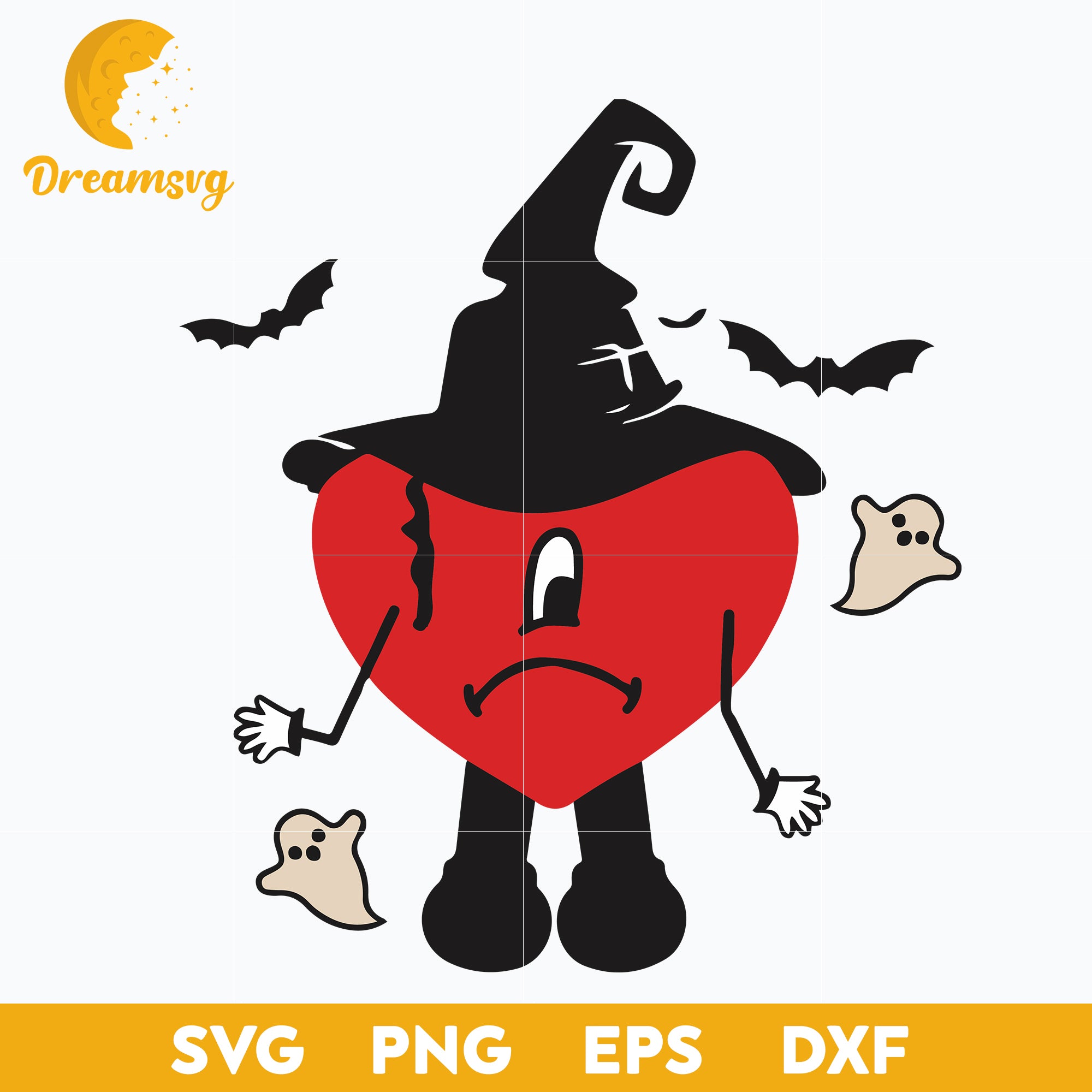 Bad Bunny Halloween Svg