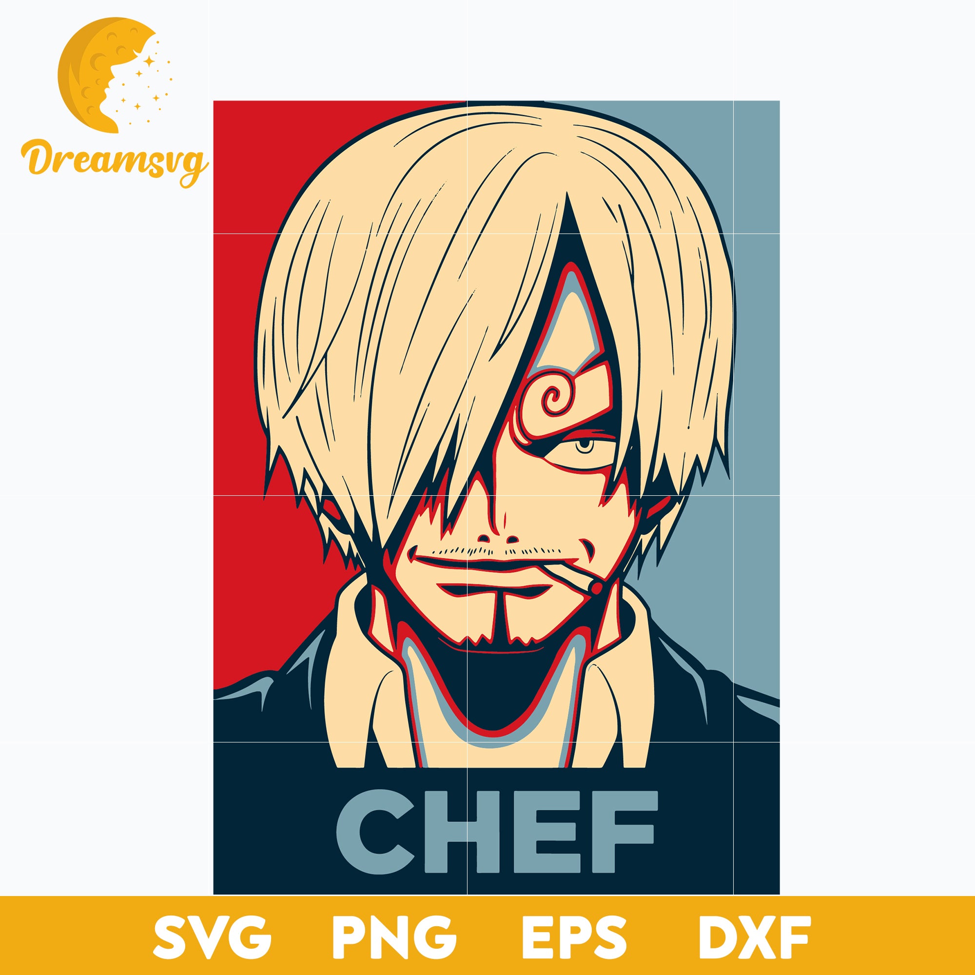 Vinsmoke Sanji Svg, One Piece Svg, Sanji One Piece Svg, Sanji Svg, One Piece Anime Svg, Anime Svg, png, eps, dxf digital download.