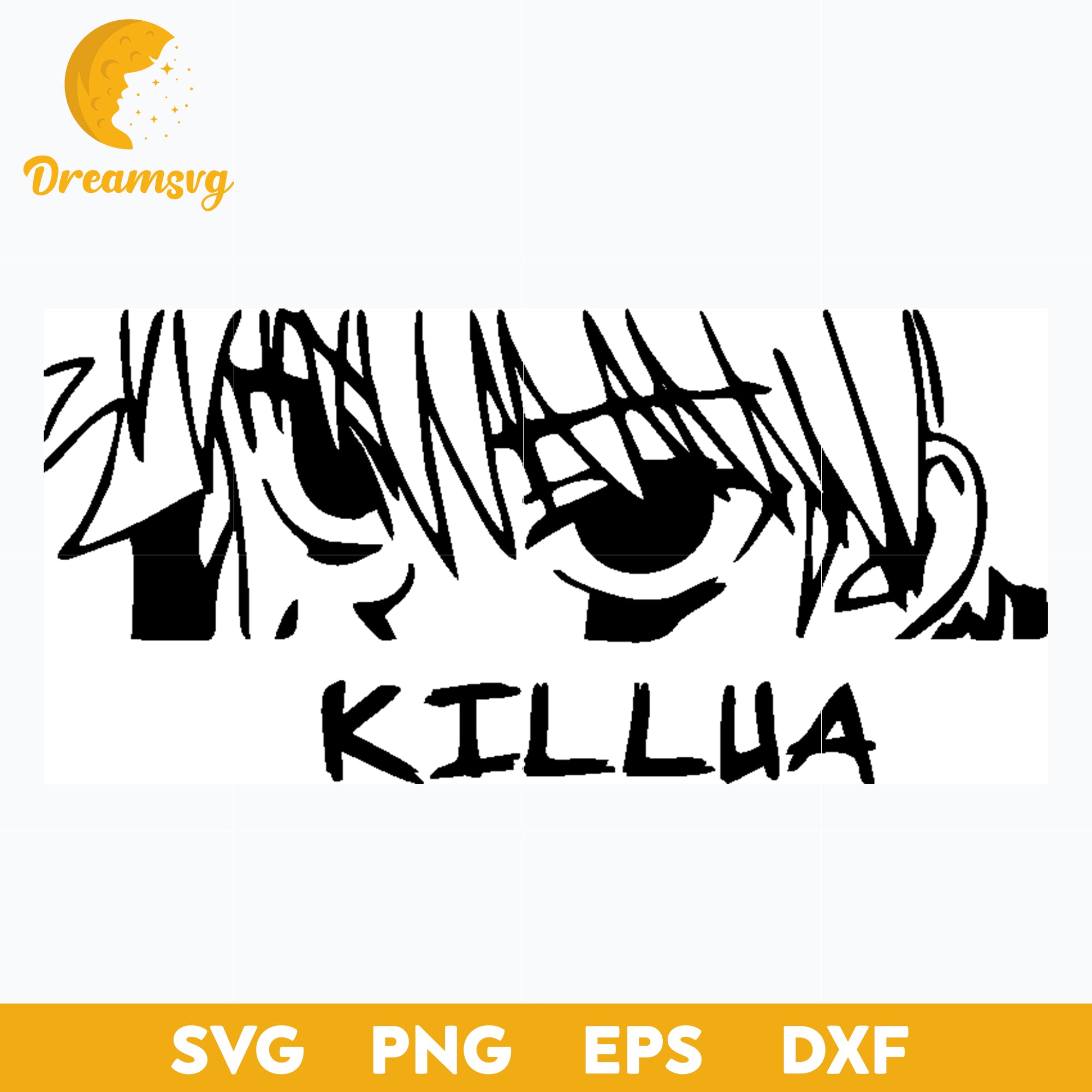 Zoldyck Killua Svg, Hunter x Hunter Svg, Anime Svg, Manga Svg, Cartoon Svg, png, eps, dxf digital download.