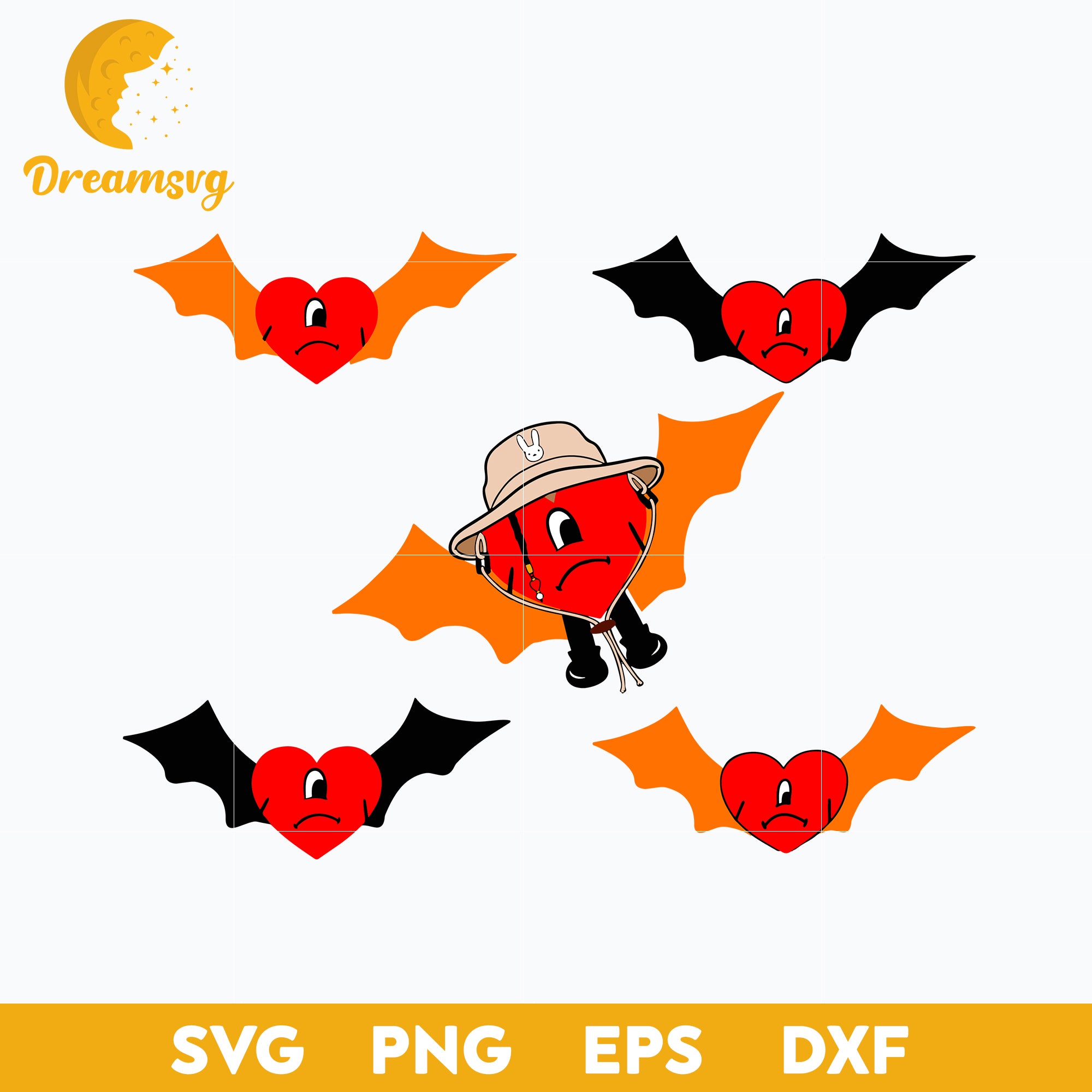 Bad Bunny Halloween Svg