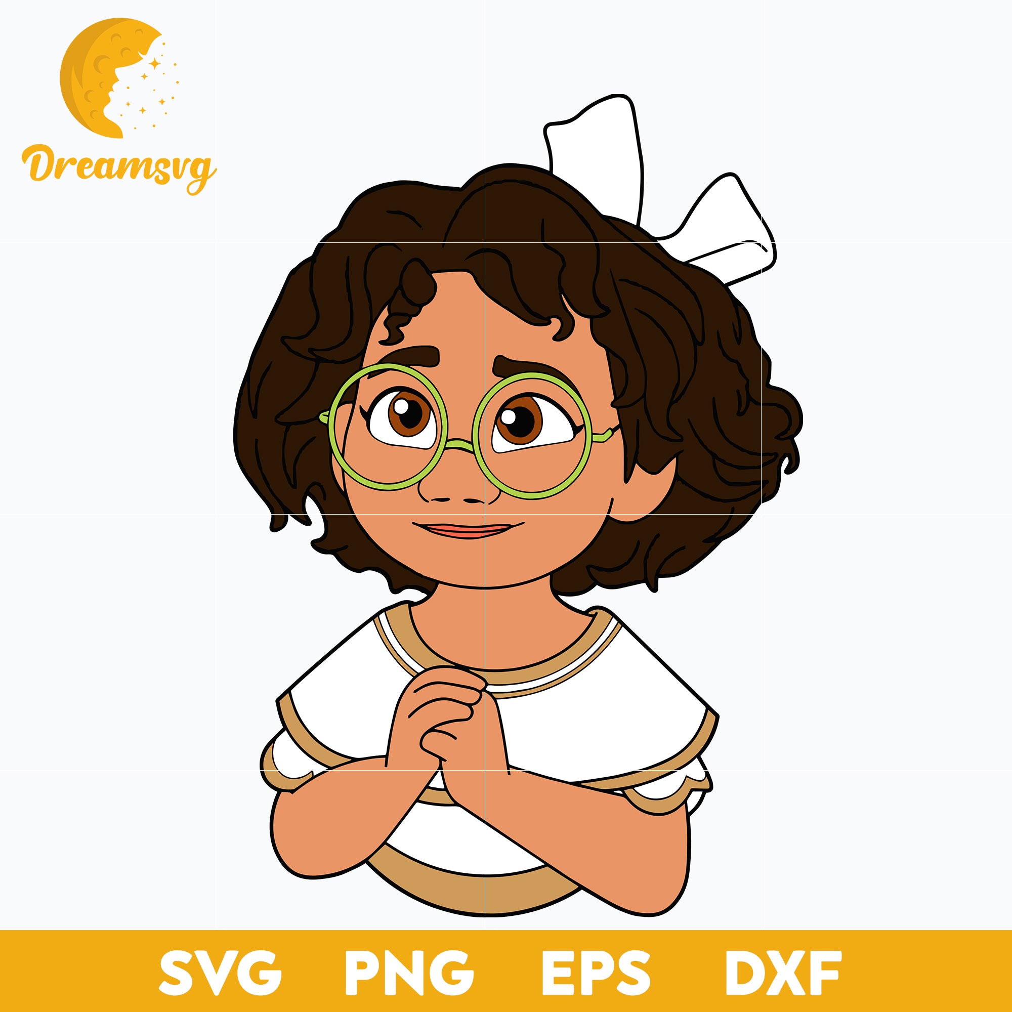 Baby Young Mirabel Svg, Encanto svg, Bundle Encanto svg, Birthday Party svg, Birthday svg, cut files for cricut silhouette, layered svg, cricut svg, png, dxf, eps digital file.