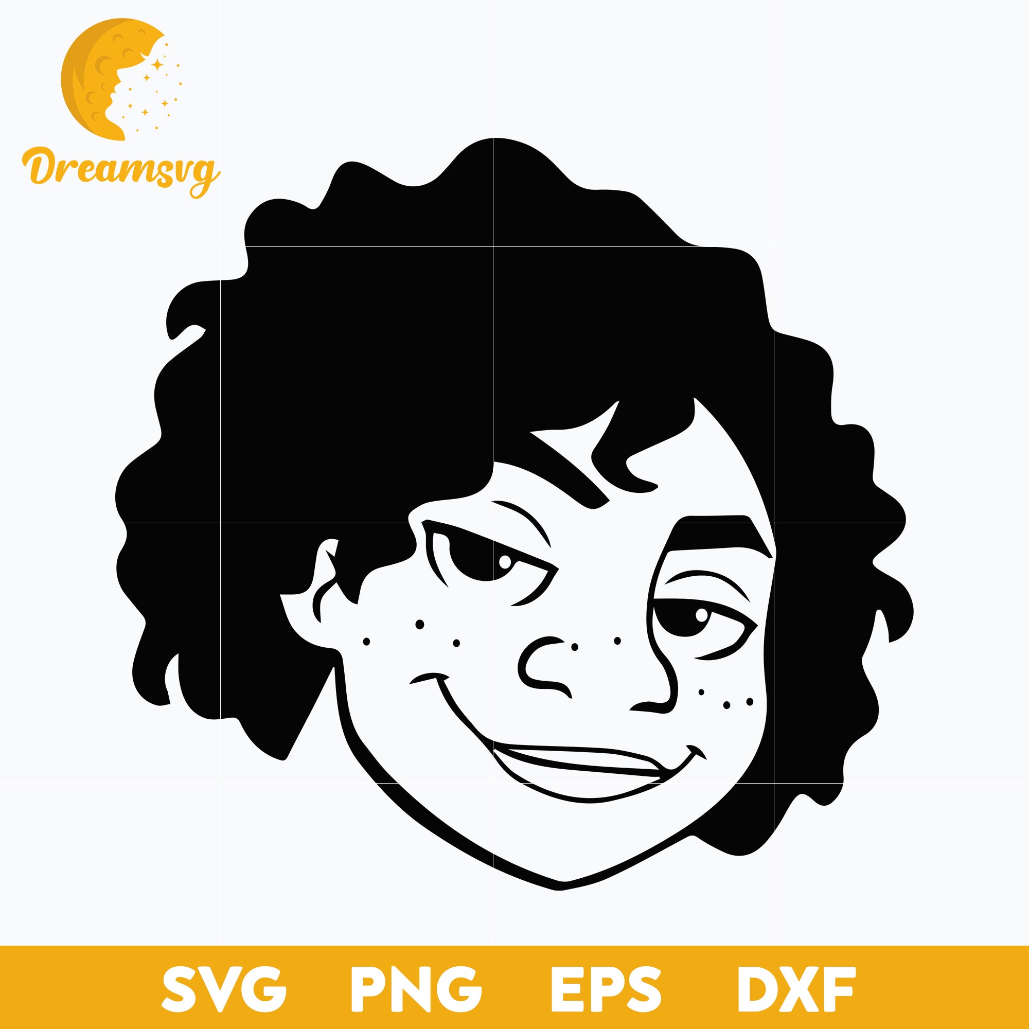 Camilo Madrigal outline svg, Encanto svg, Bundle Encanto svg, Birthday Party svg, Birthday svg, cut files for cricut silhouette, layered svg, cricut svg, png, dxf, eps digital file.