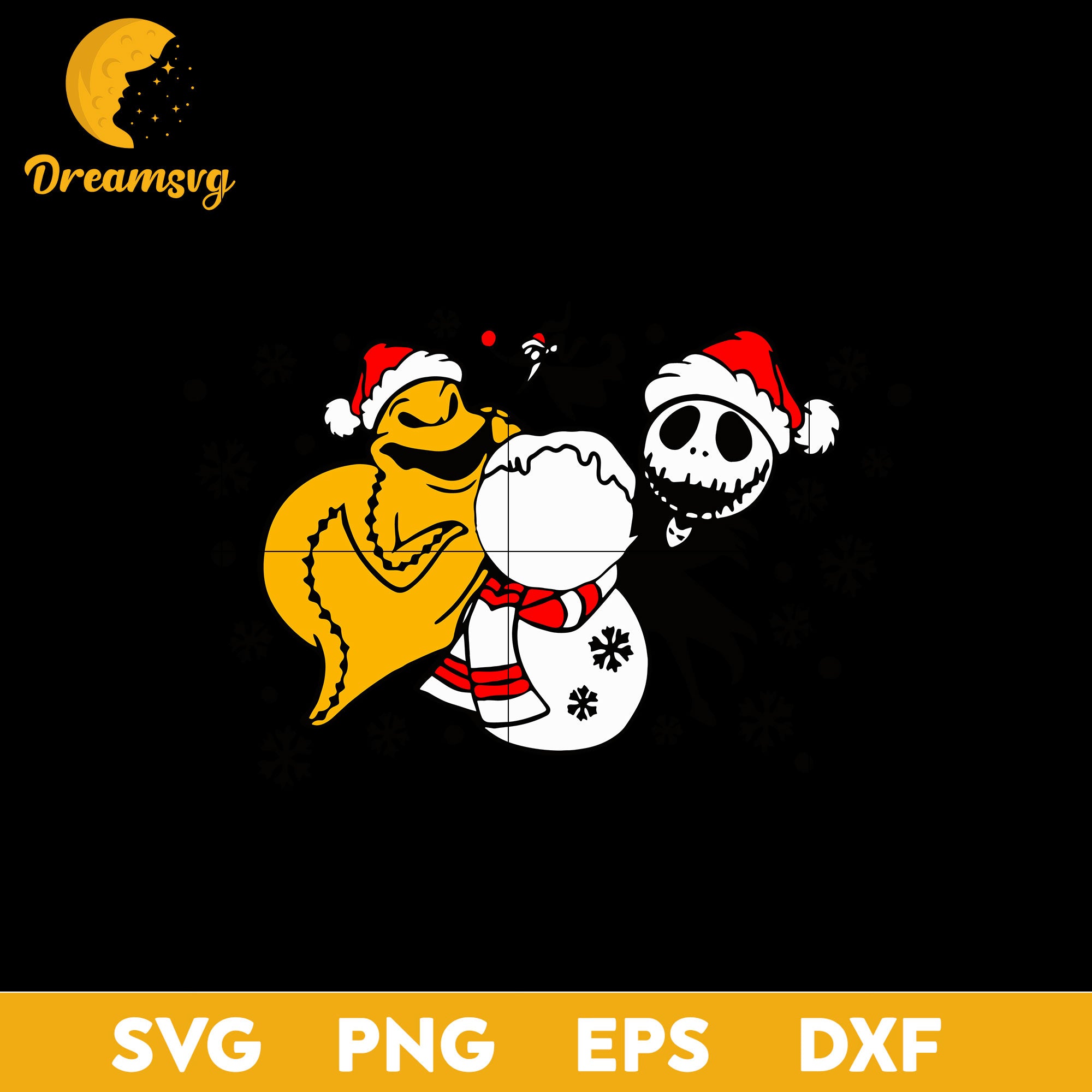 Baby Nightmare Before Christmas SVG, Christmas SVG, PNG DXF EPS Digita